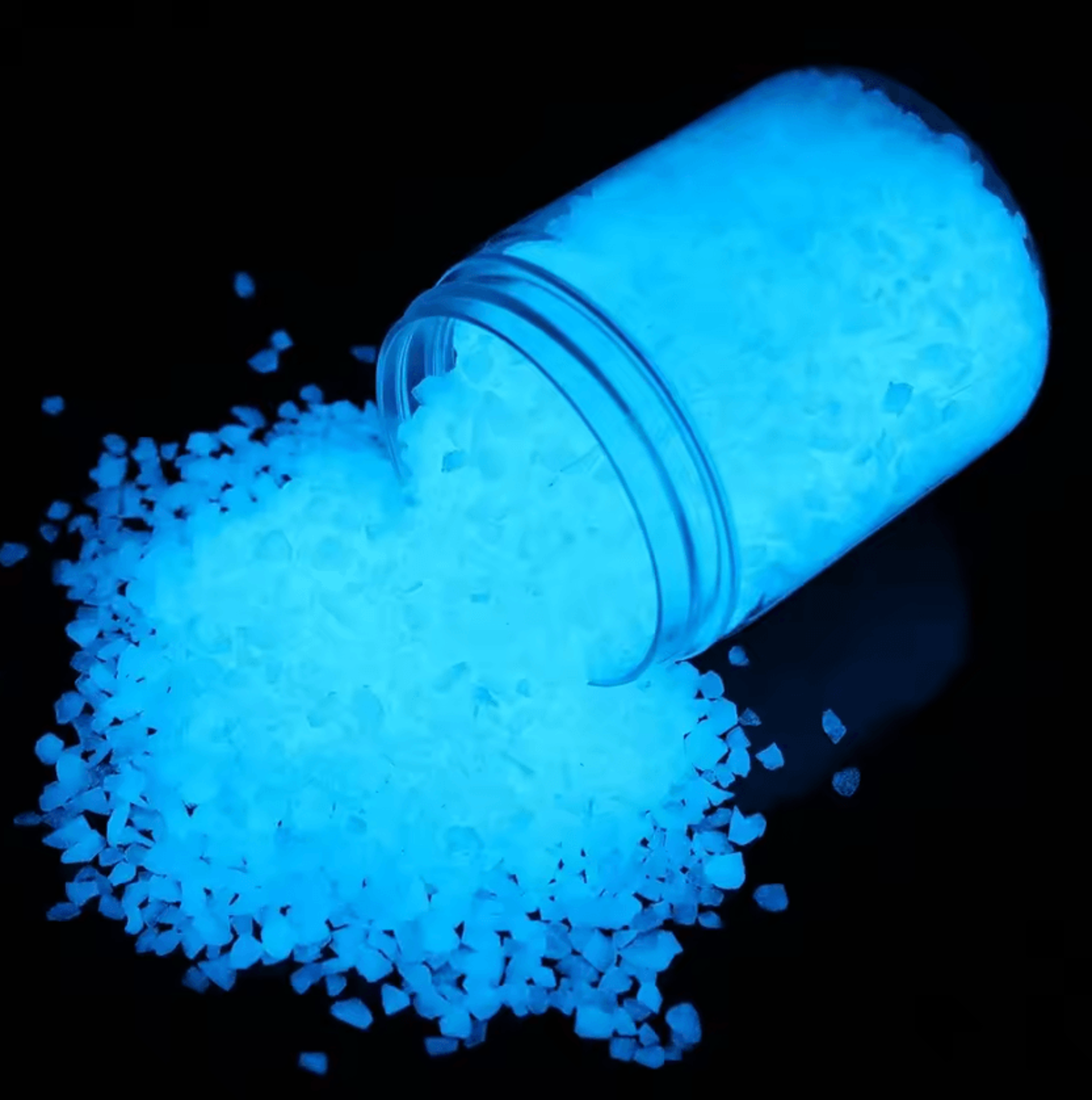 10000pcs fluorescent luminous sand stones for garden and decor