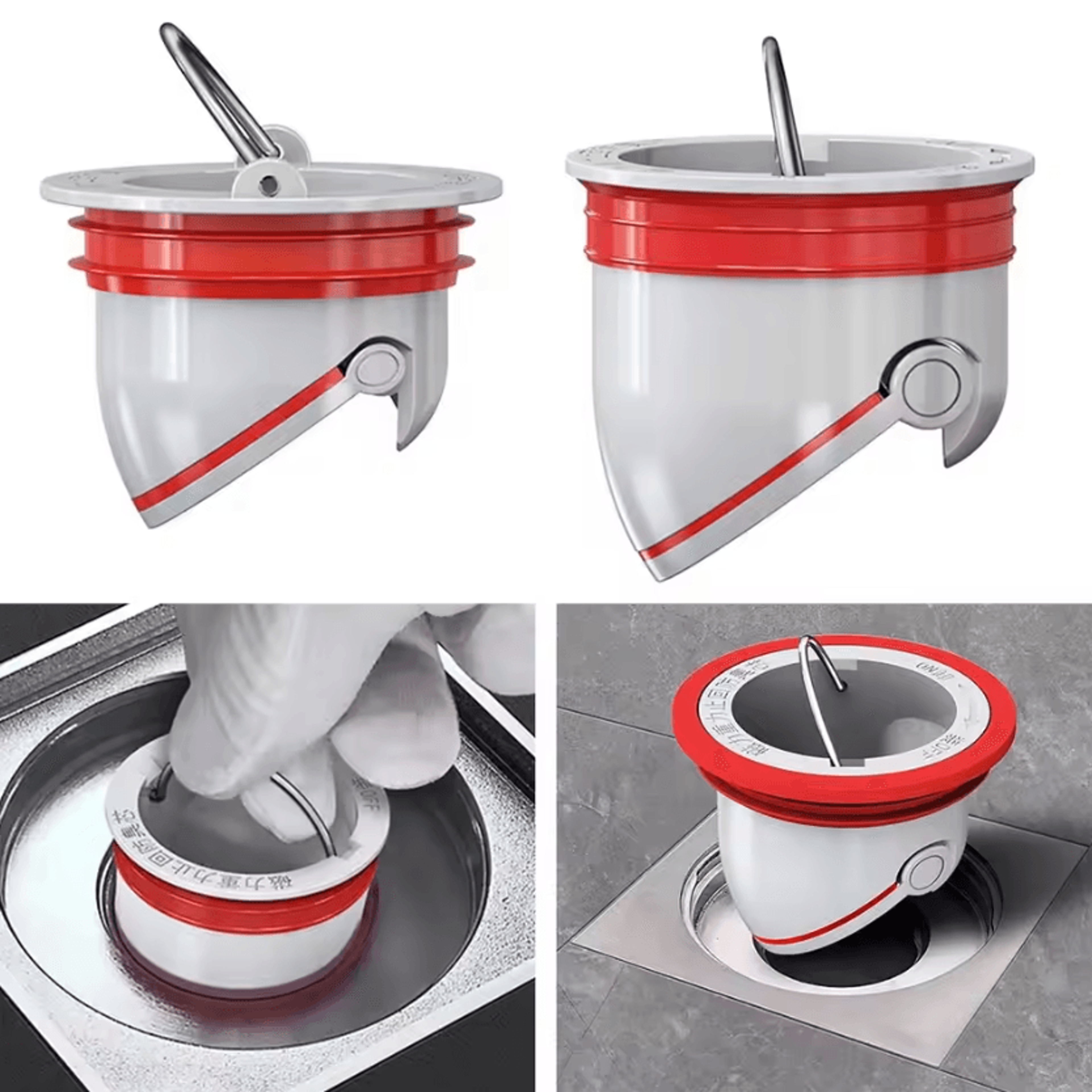 anti odor one way floor drain cover and insect stopper