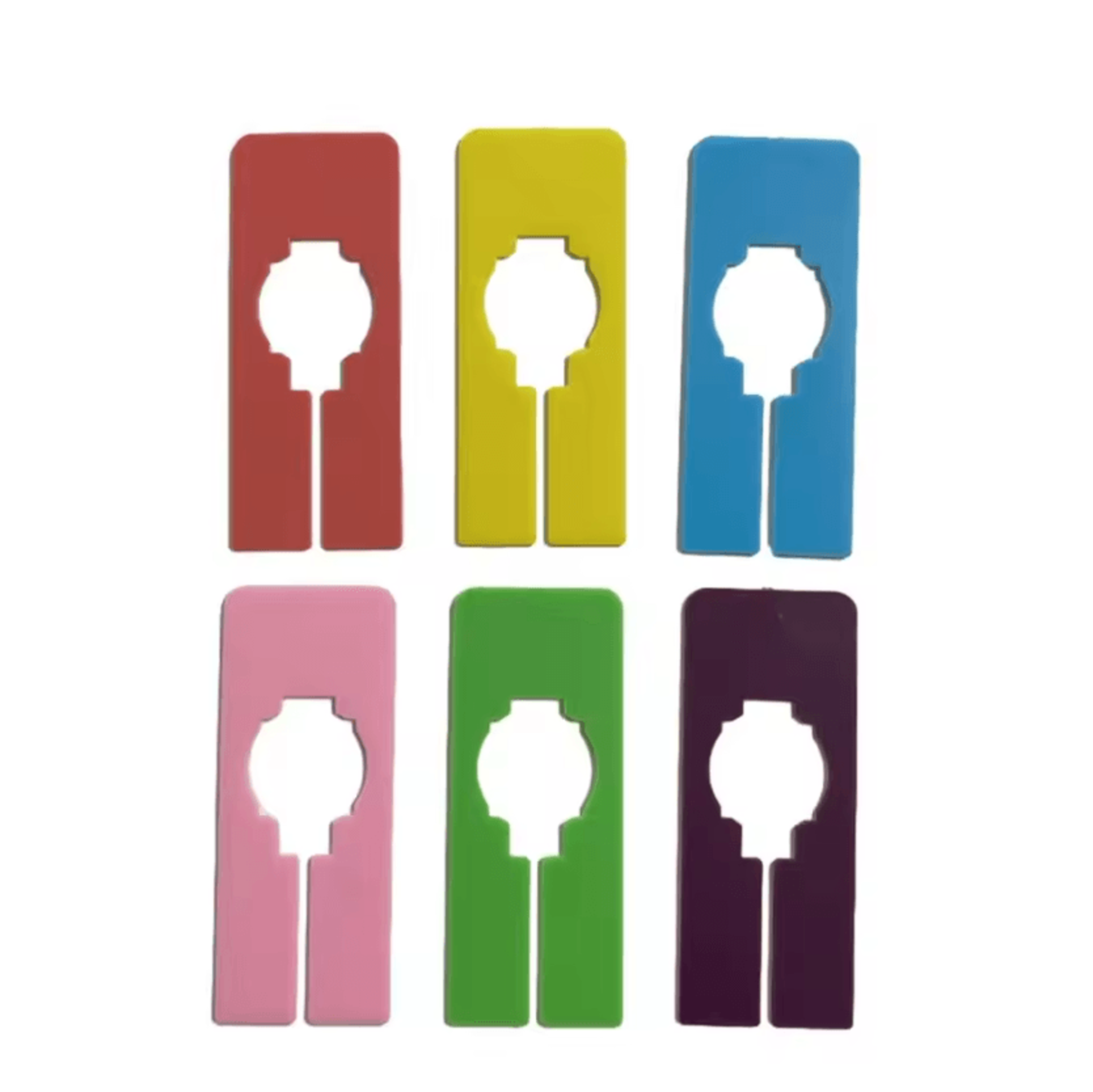 10pcs writable reusable clothes size dividers