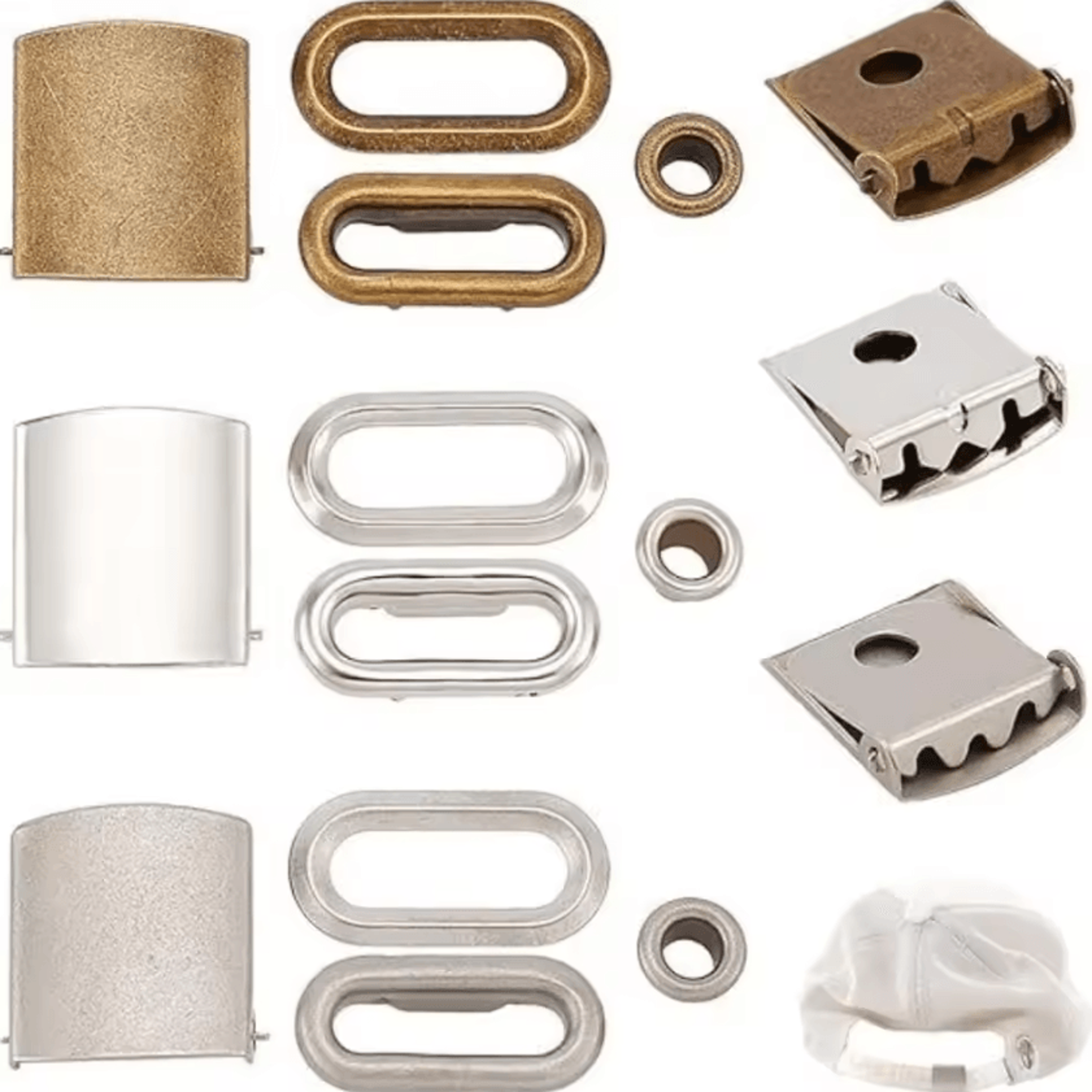 stainless steel adjustable baseball cap buckle