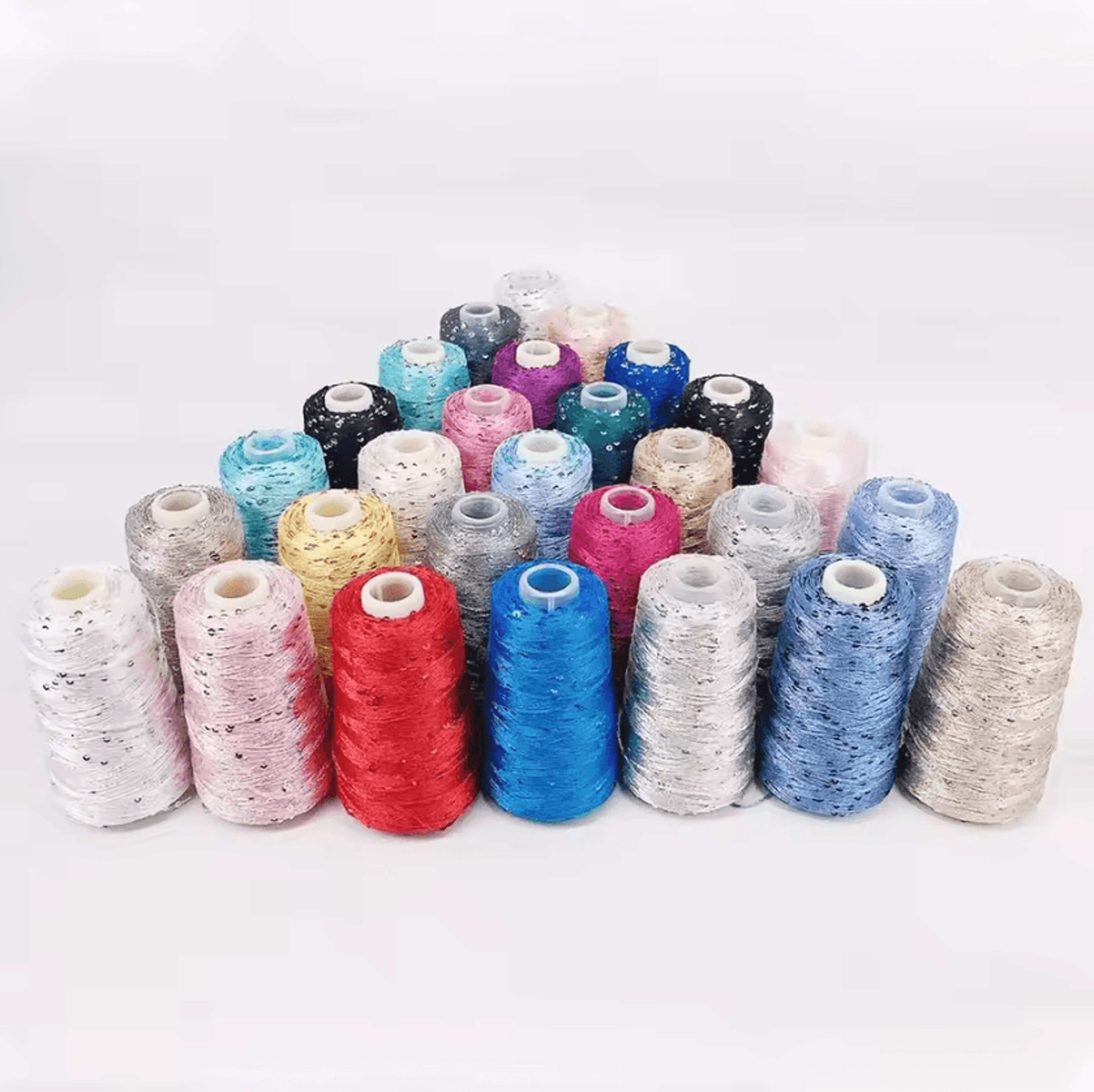50g ice silk sequin yarn for knitting and crochet