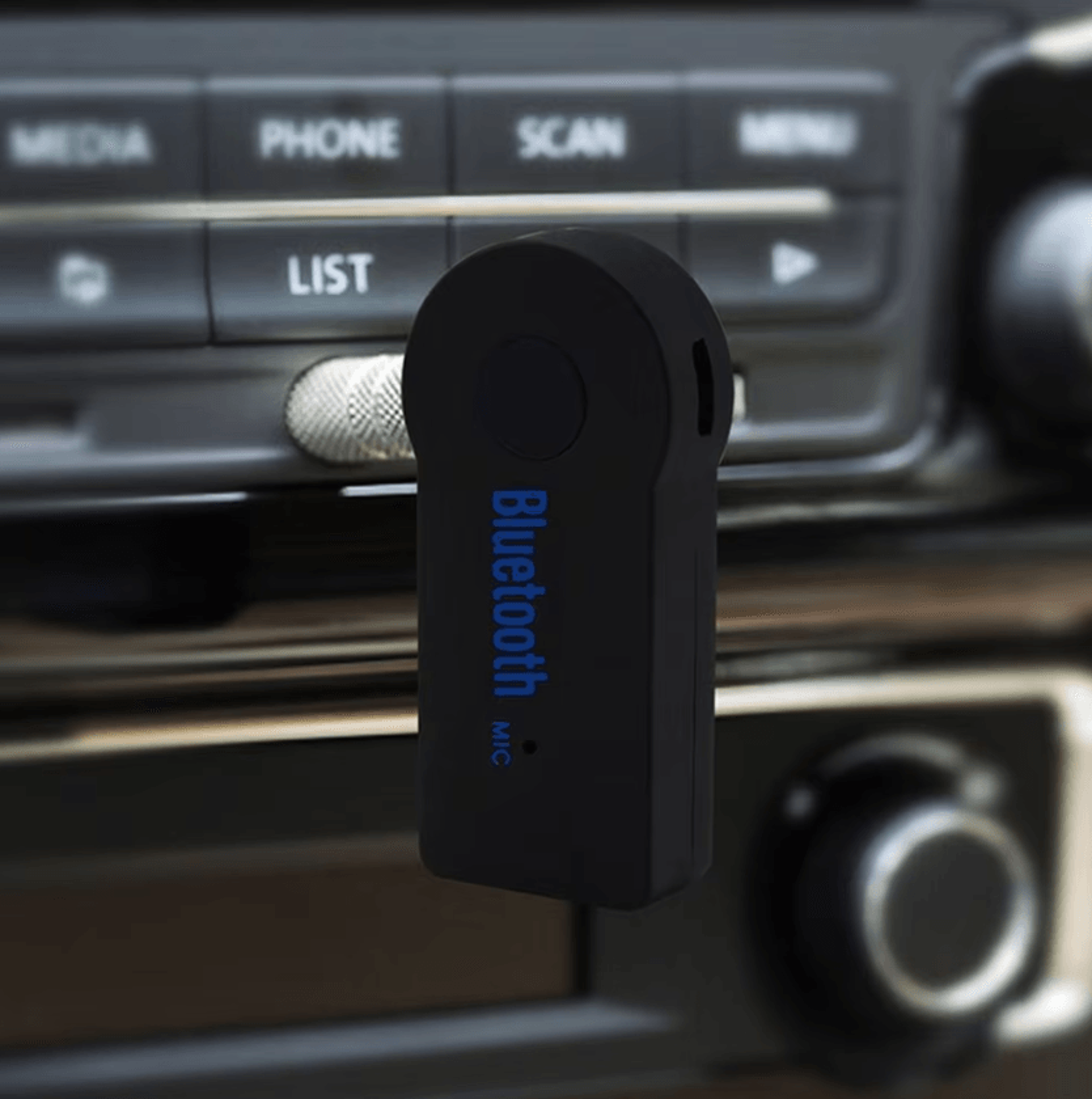 bt350 3.5mm aux bluetooth receiver for car and stereo