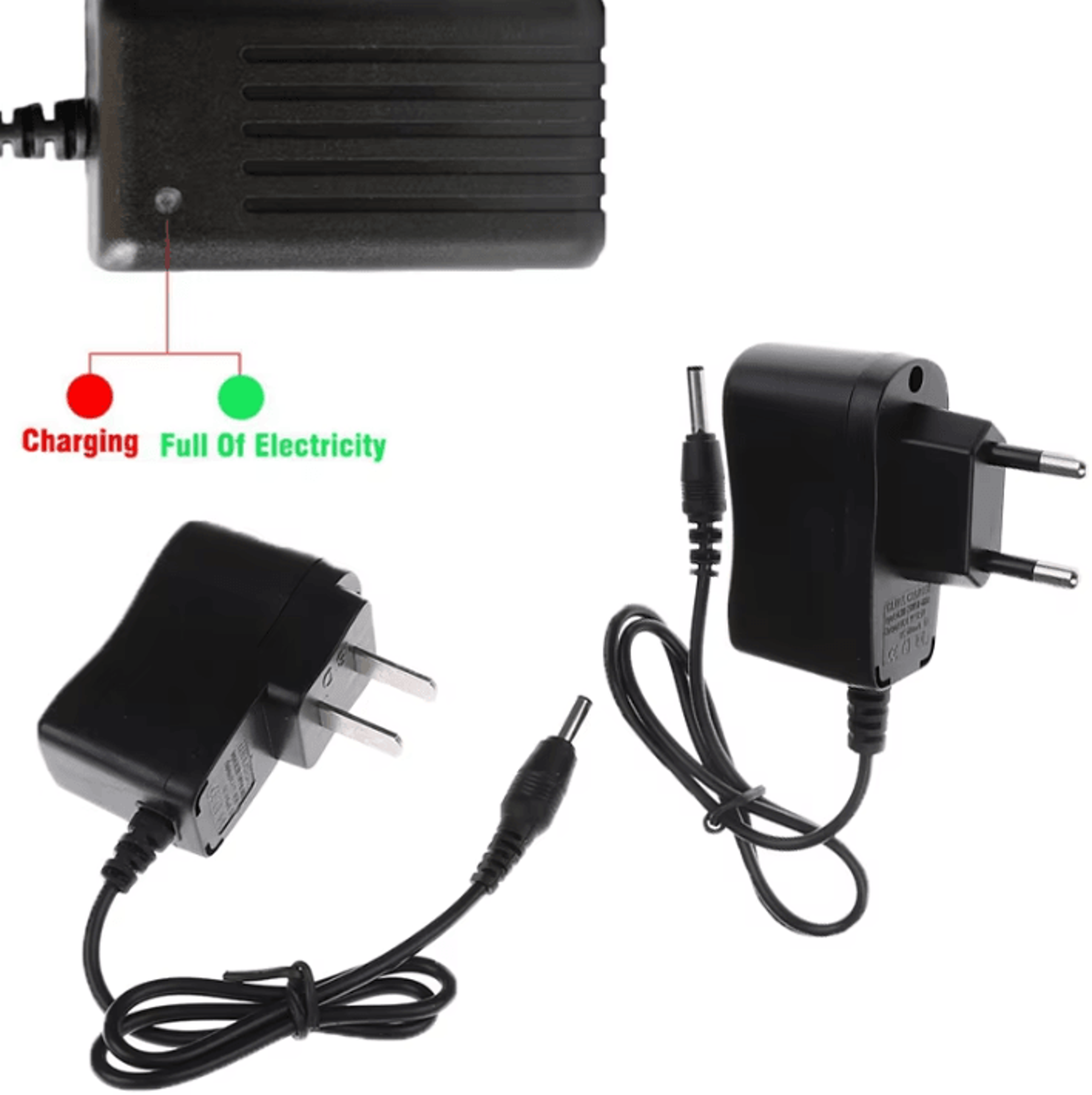 4.2v 500ma charger for 18650 flashlights and headlamps