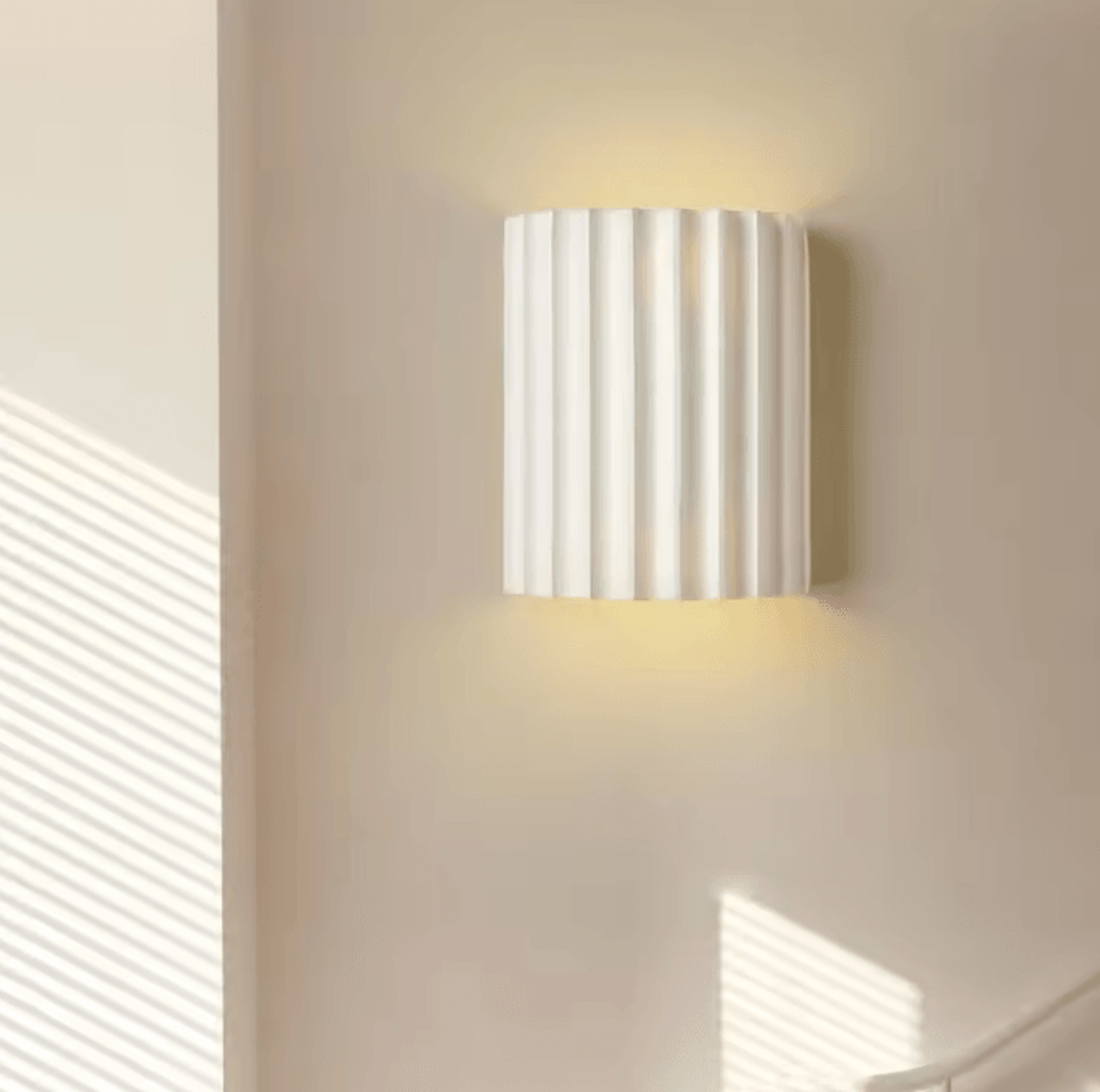 modern macaron resin g9 led wall sconce