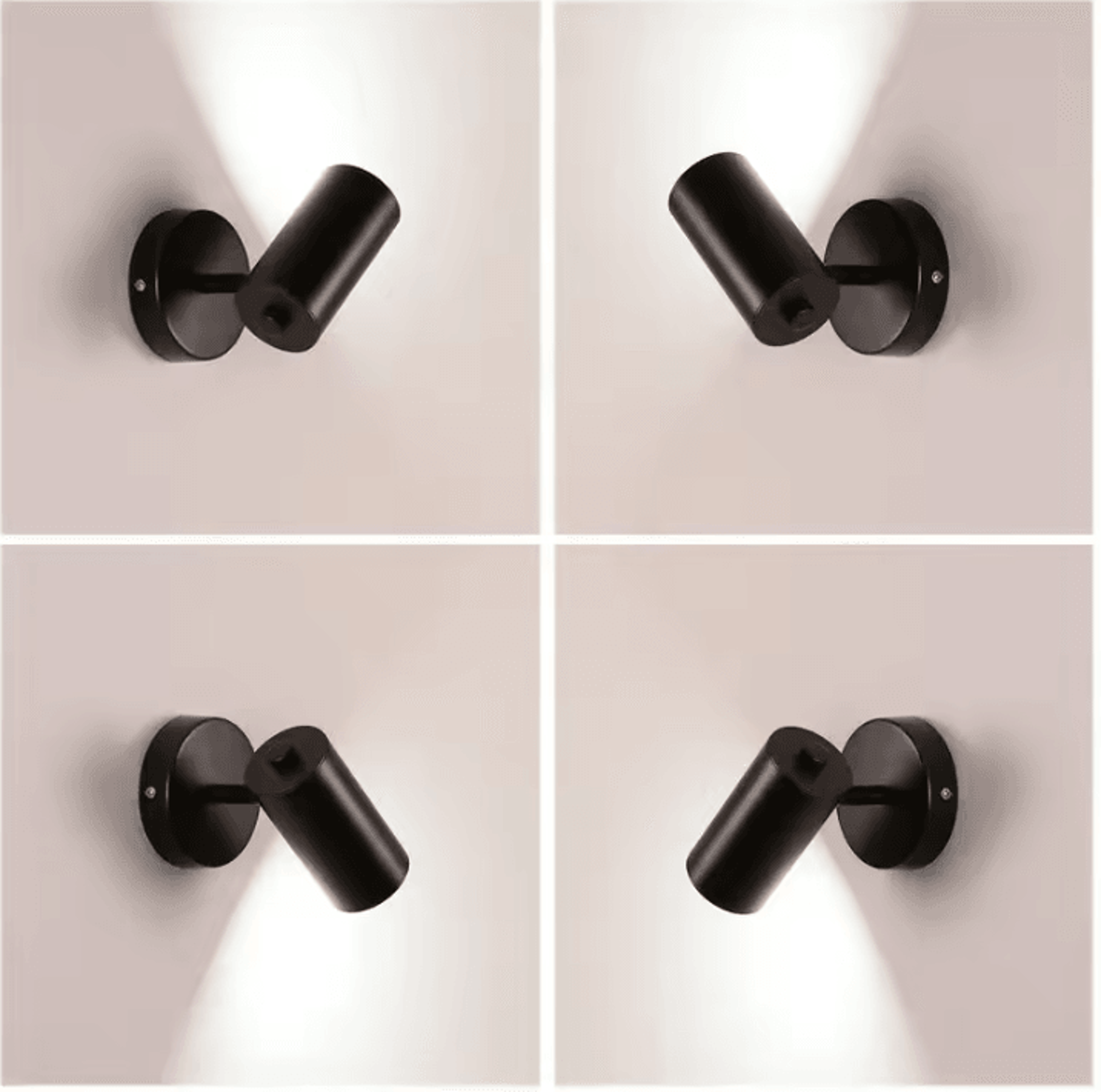 modern adjustable gold led wall lamp