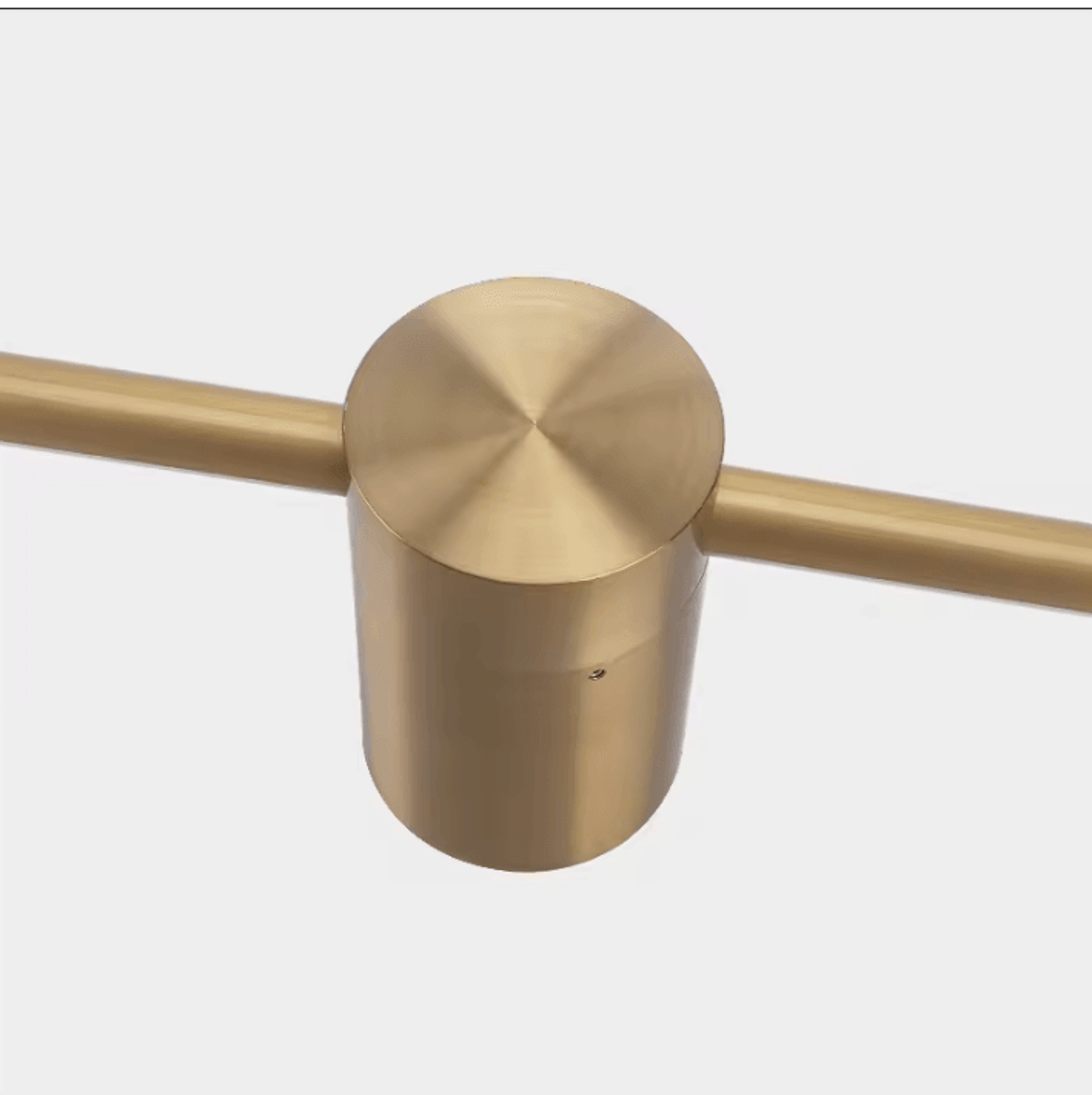 modern 100cm 120cm white gold led wall lamp