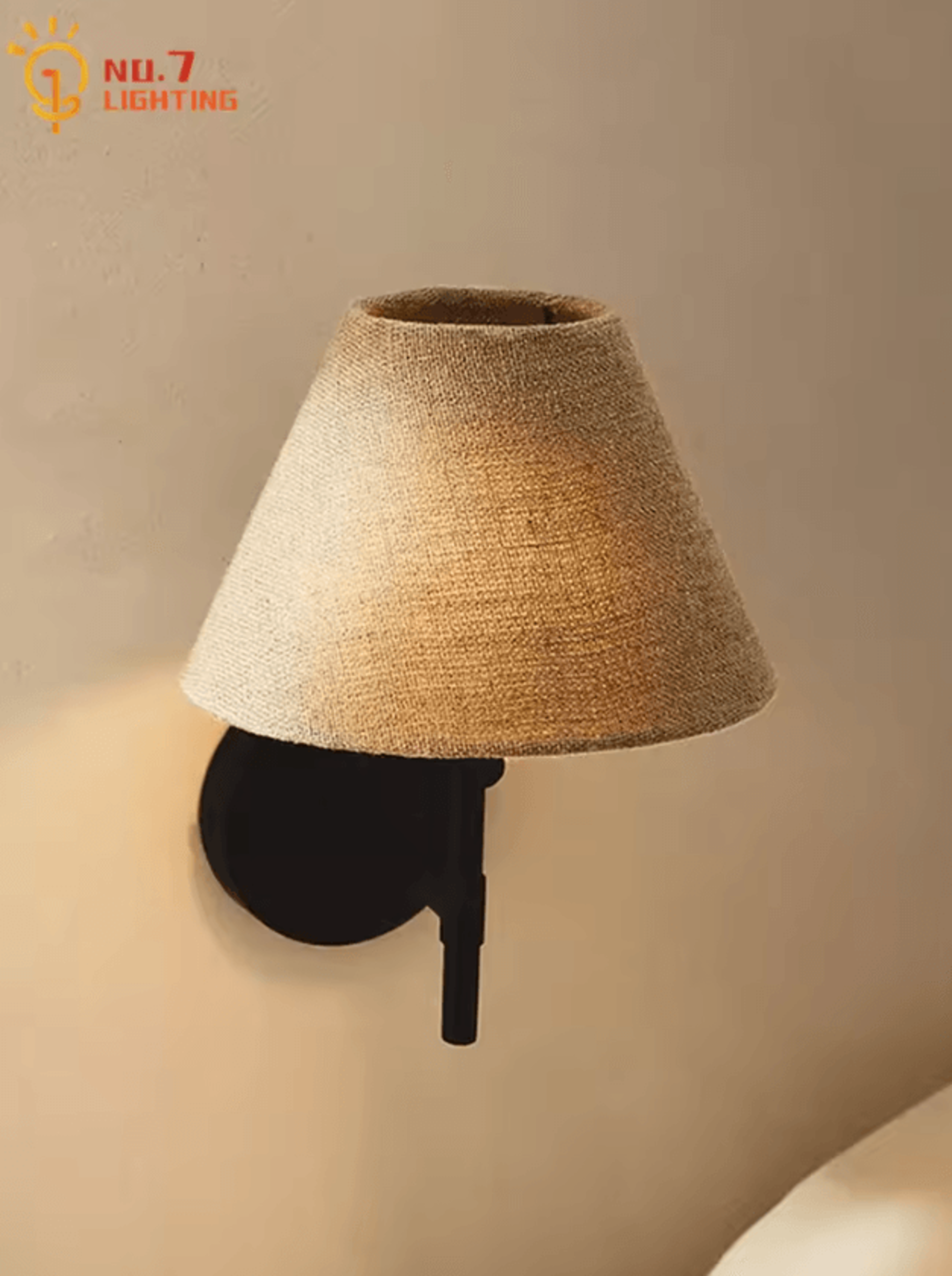 retro wabi sabi wall lamp e27 minimalist bedside sconce