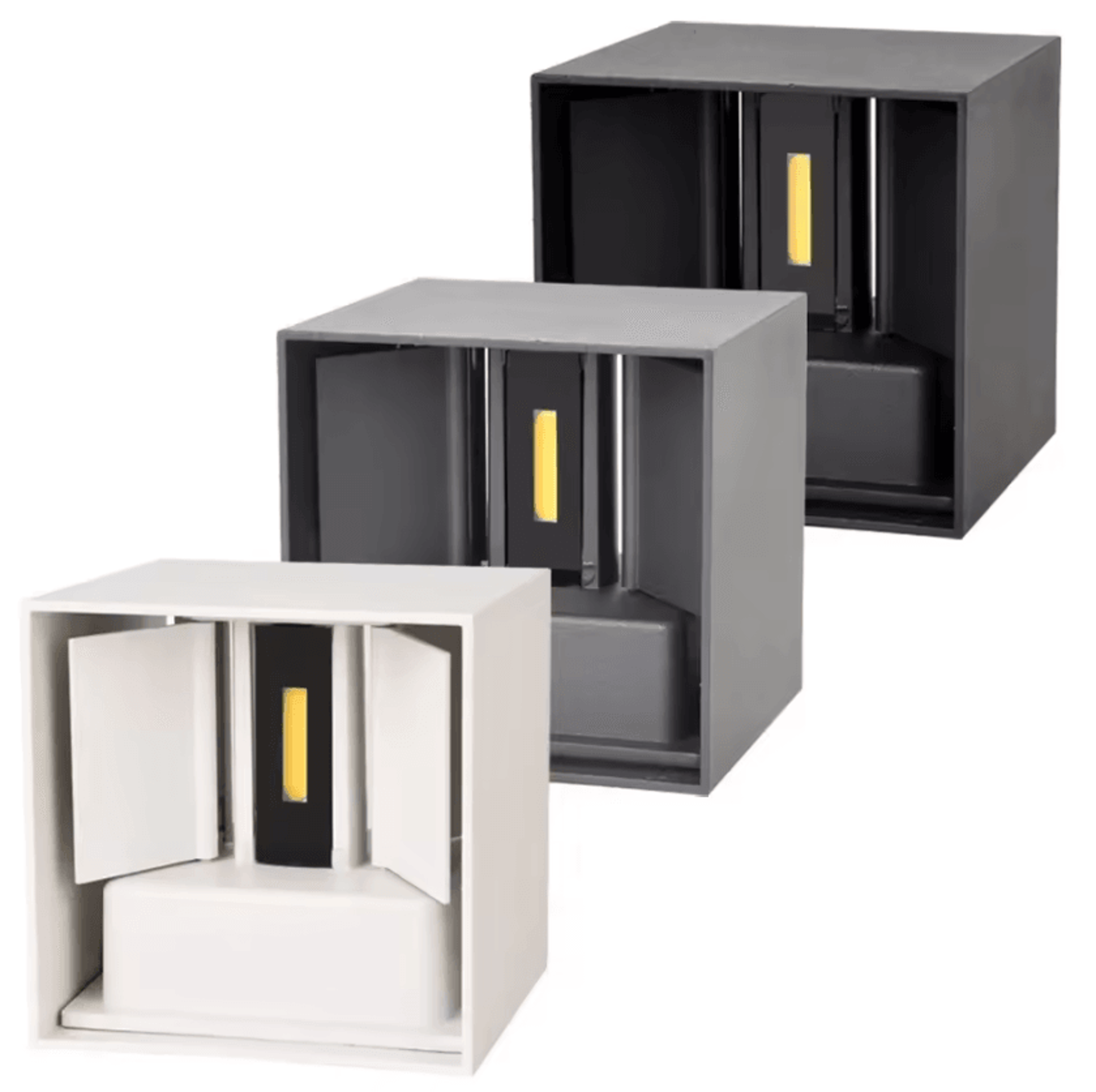 6w 12w ip65 led wall light modern nordic indoor outdoor sconce