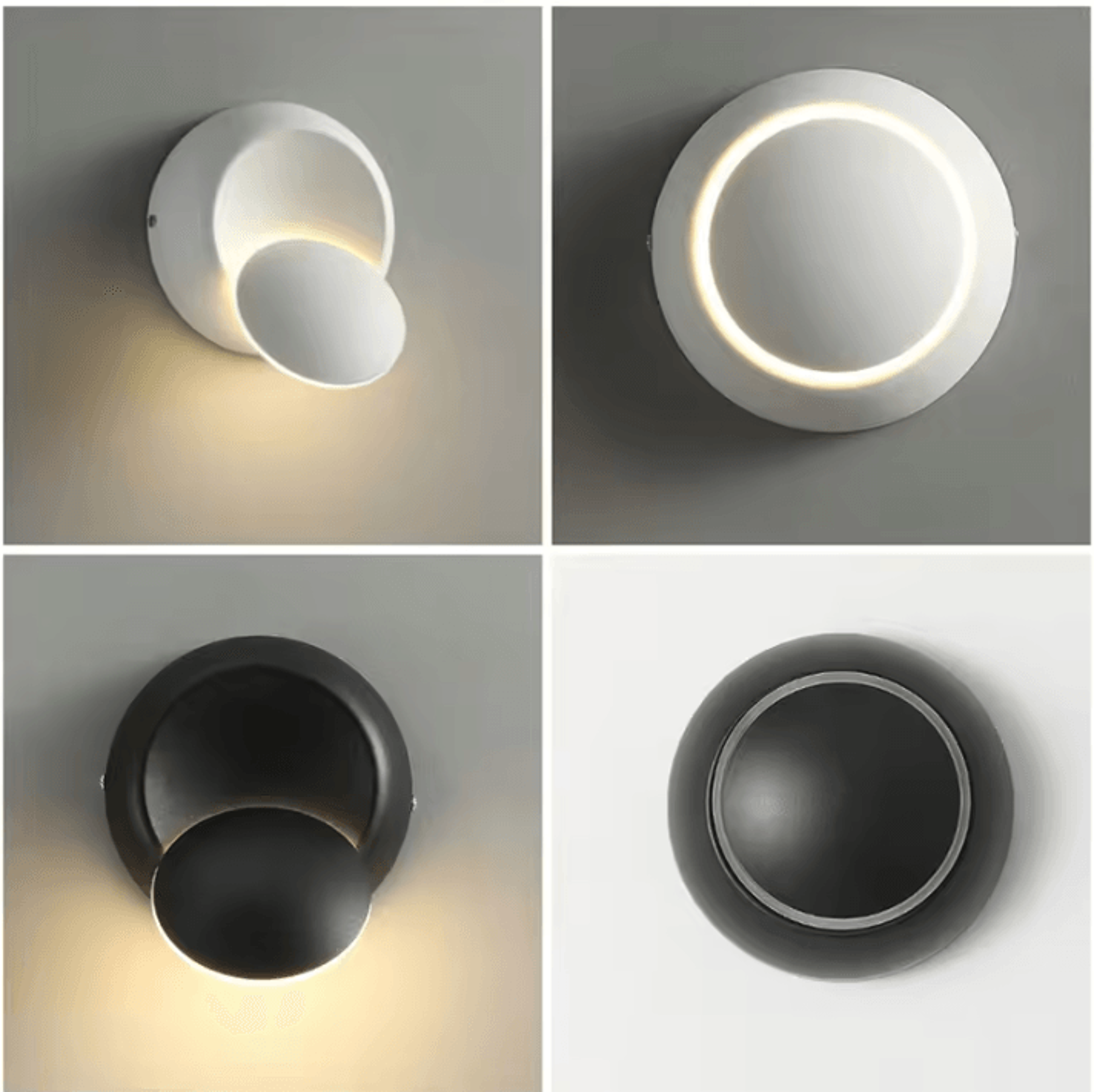 nordic 6w rotatable led wall lamp