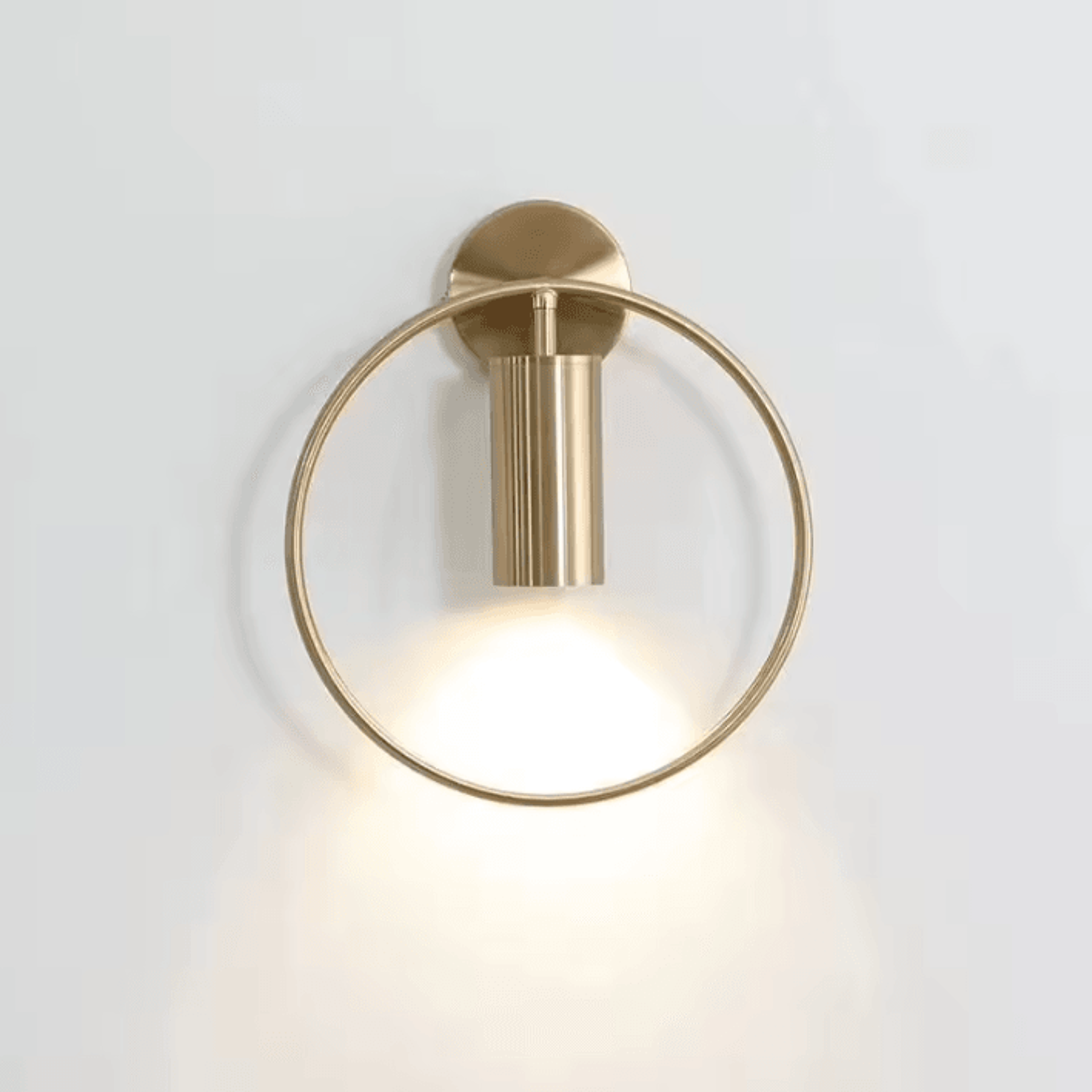 nordic gold decorative bedside wall sconce