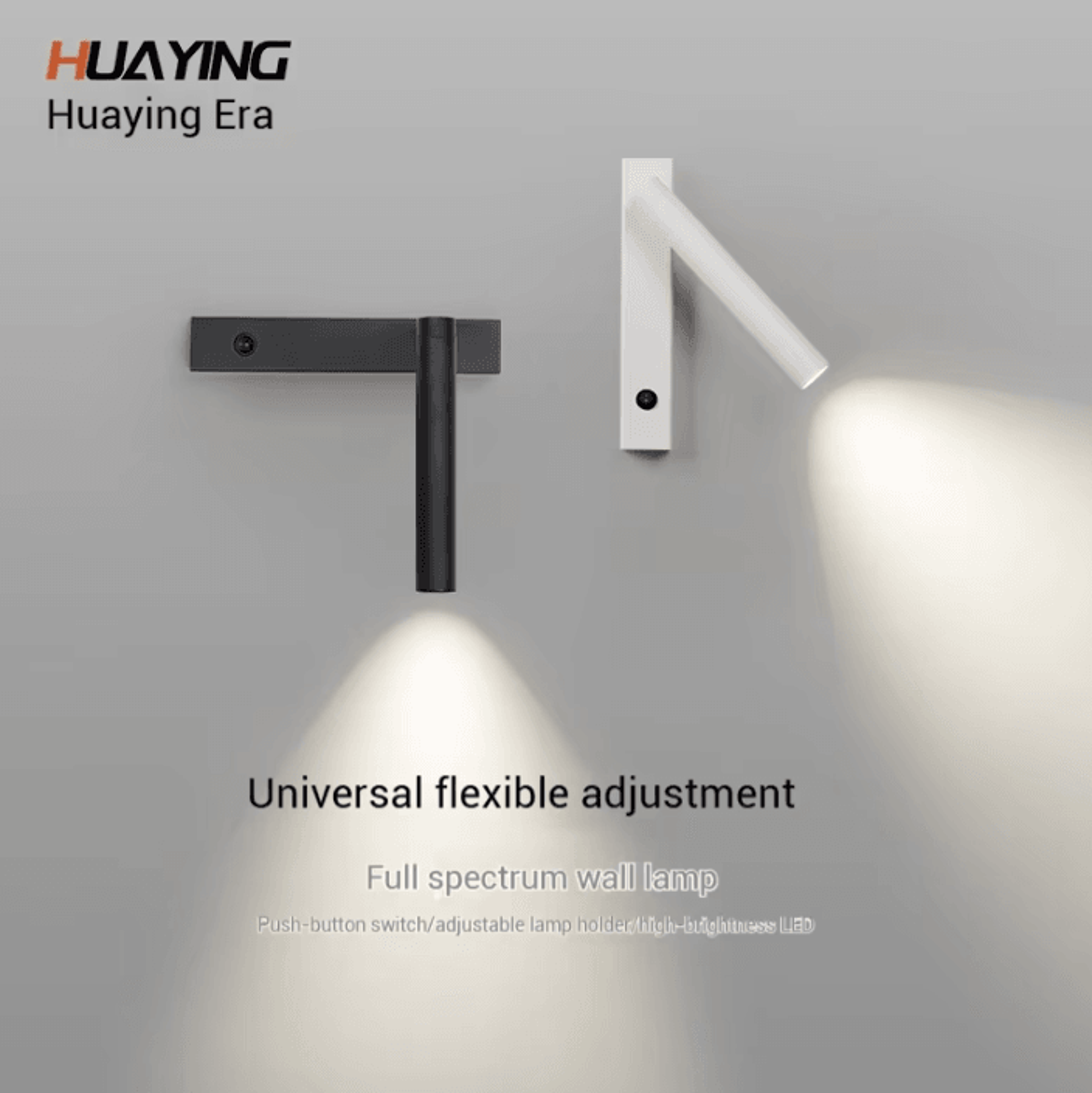 nordic adjustable led bedside reading wall lamp