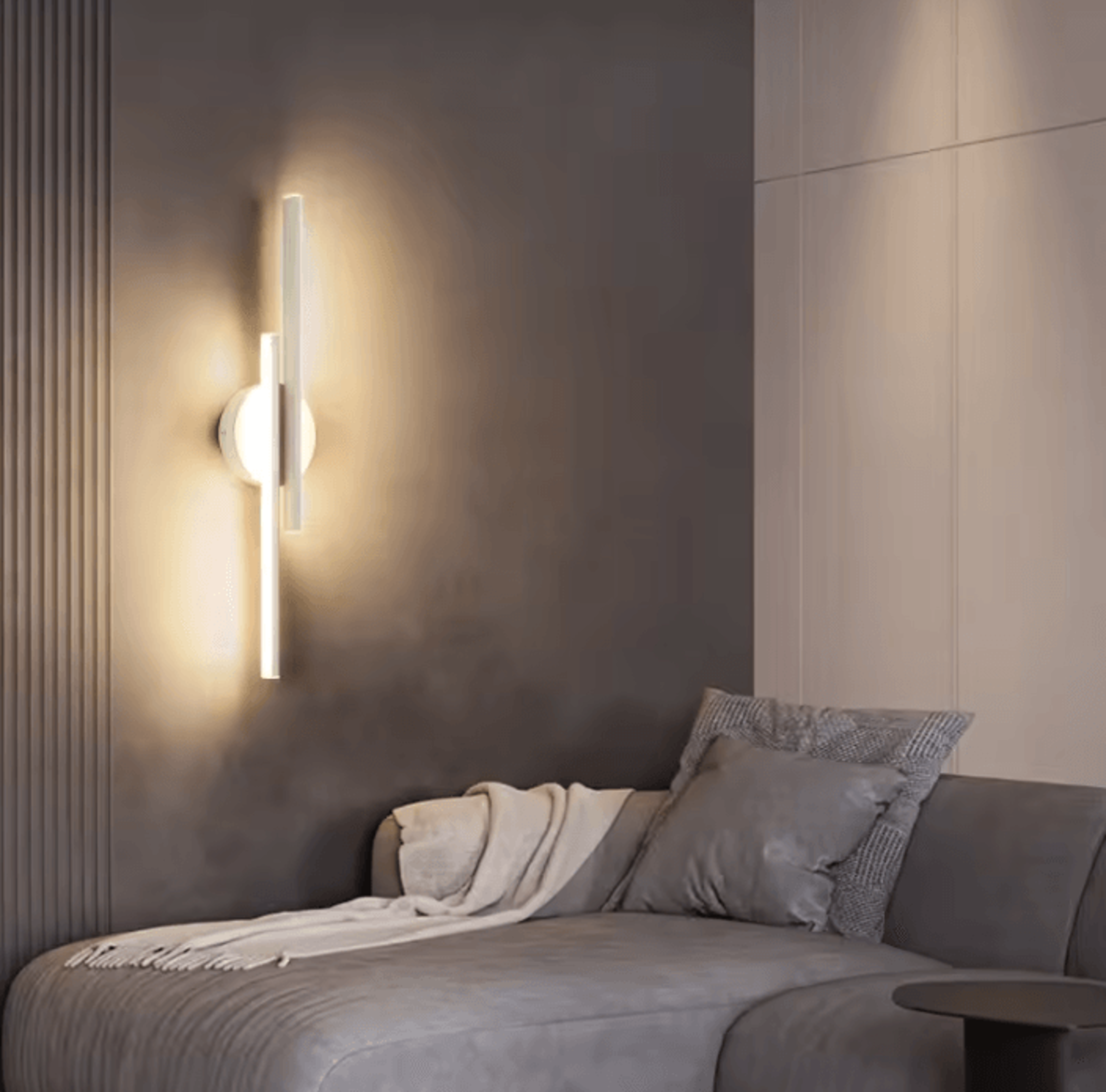 modern nordic acrylic led wall sconce