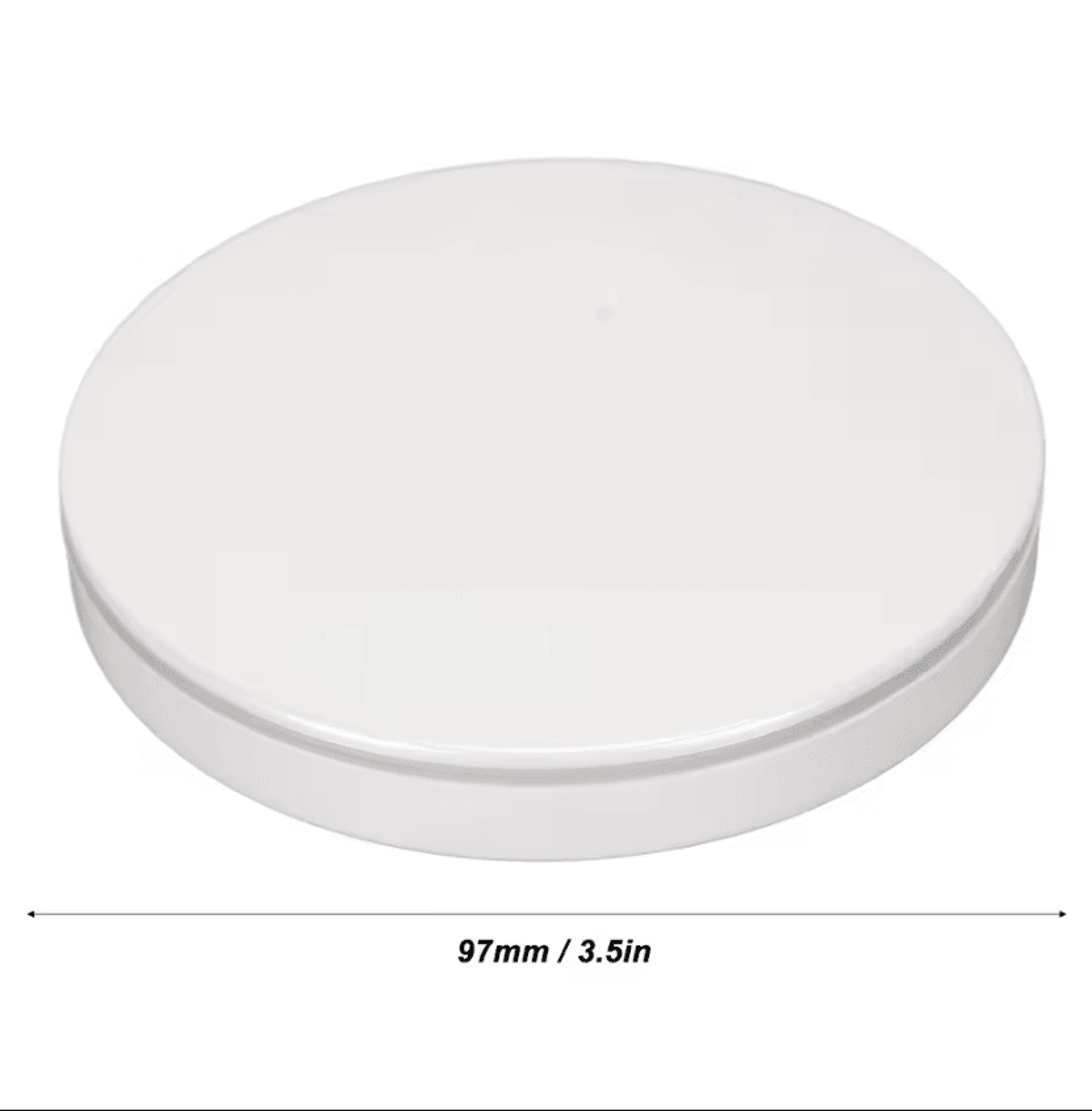 uv sunscreen testing mirror with 2x magnification and led light