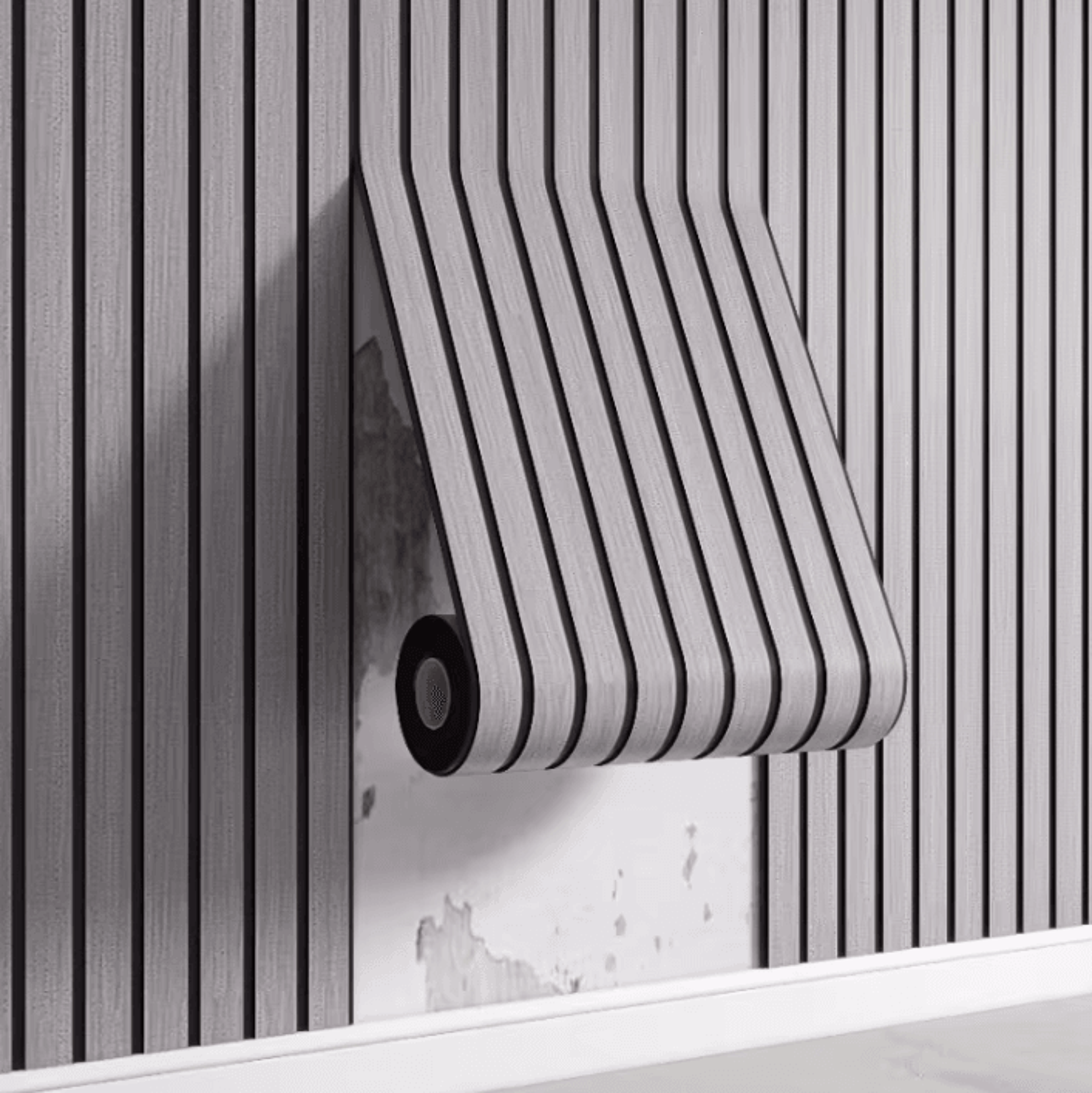 3d grille peel and stick waterproof wall panel