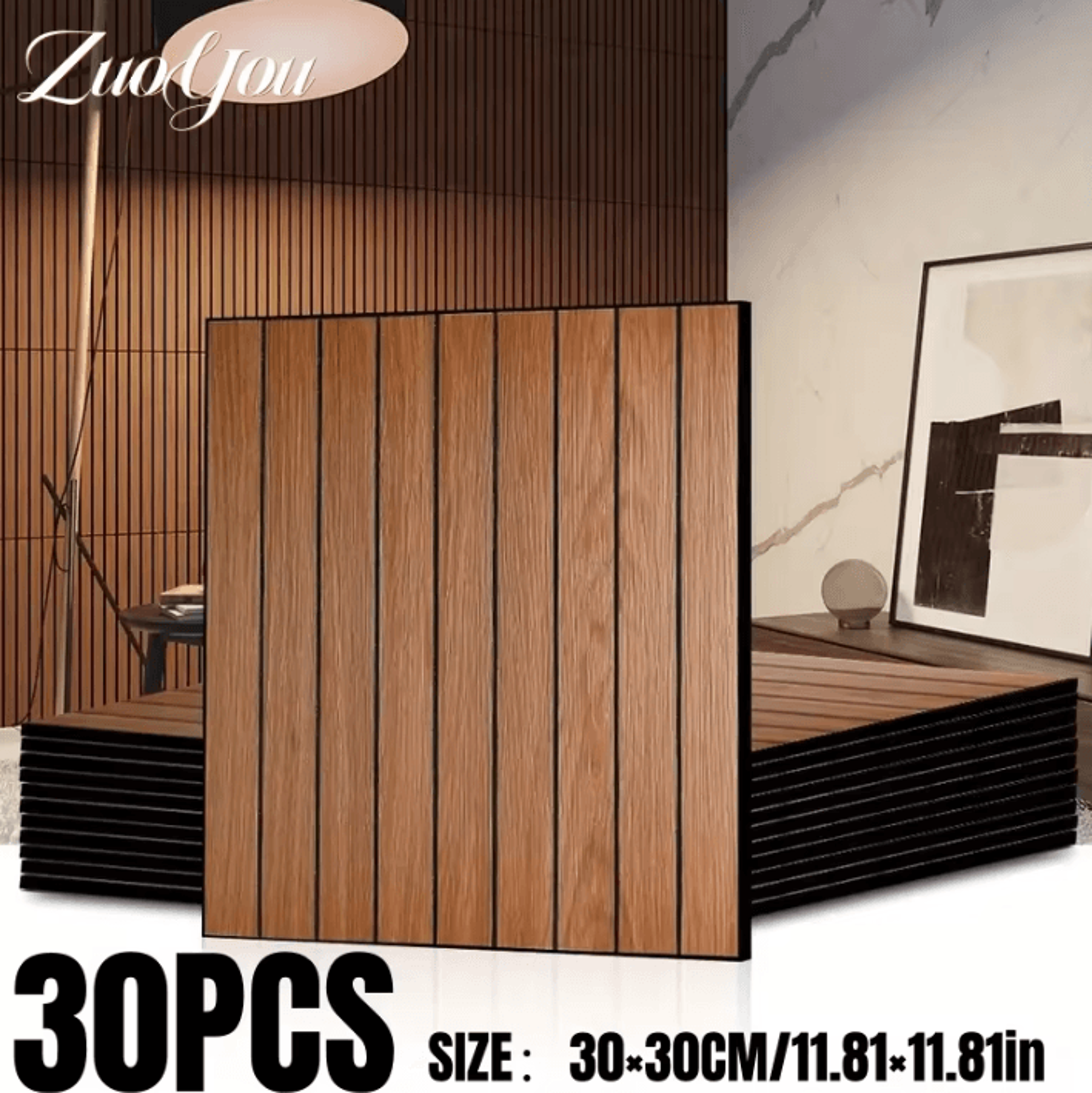 faux wood grain 3d peel and stick wall panels