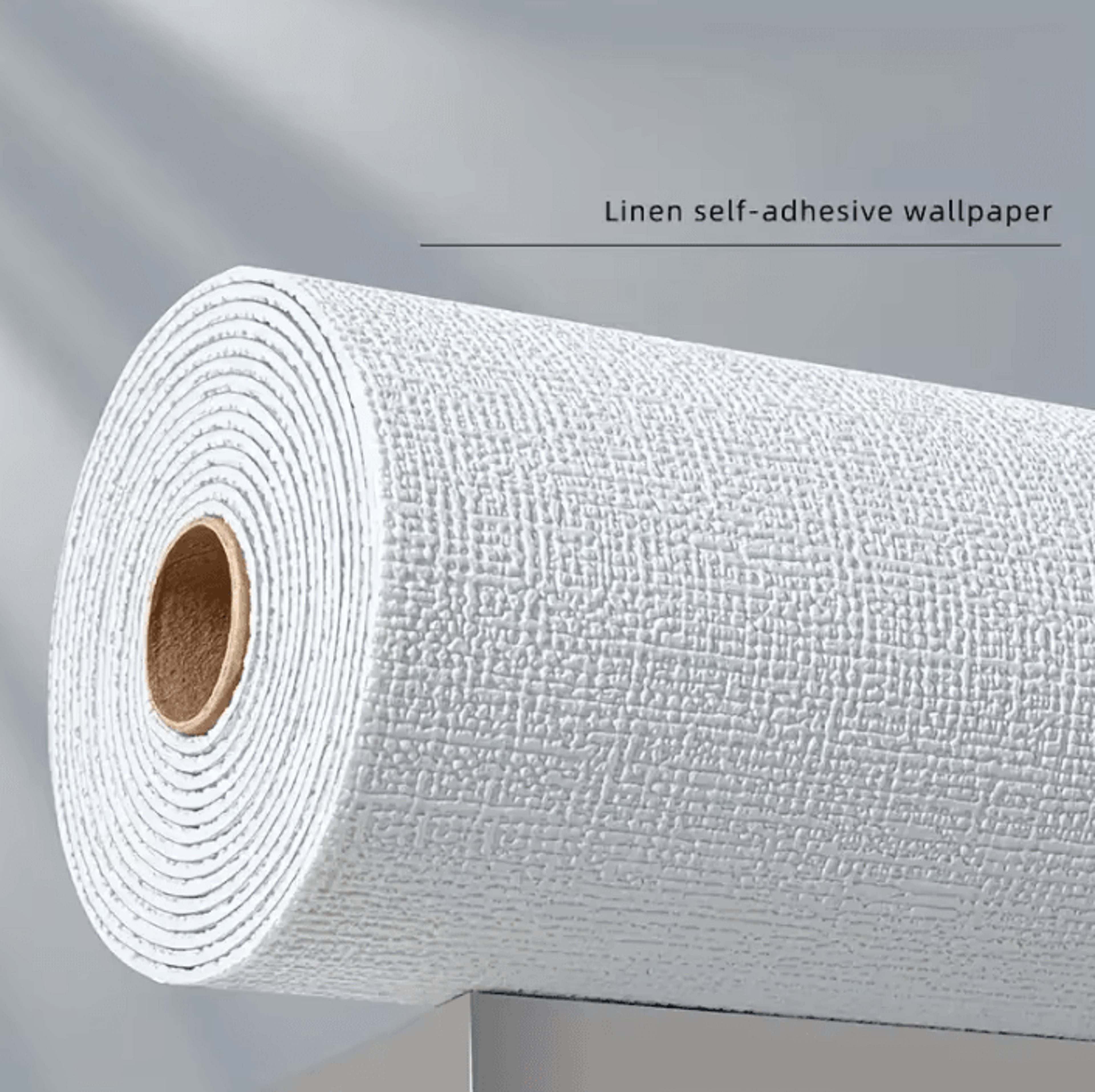 3d linen waterproof peel and stick wallpaper