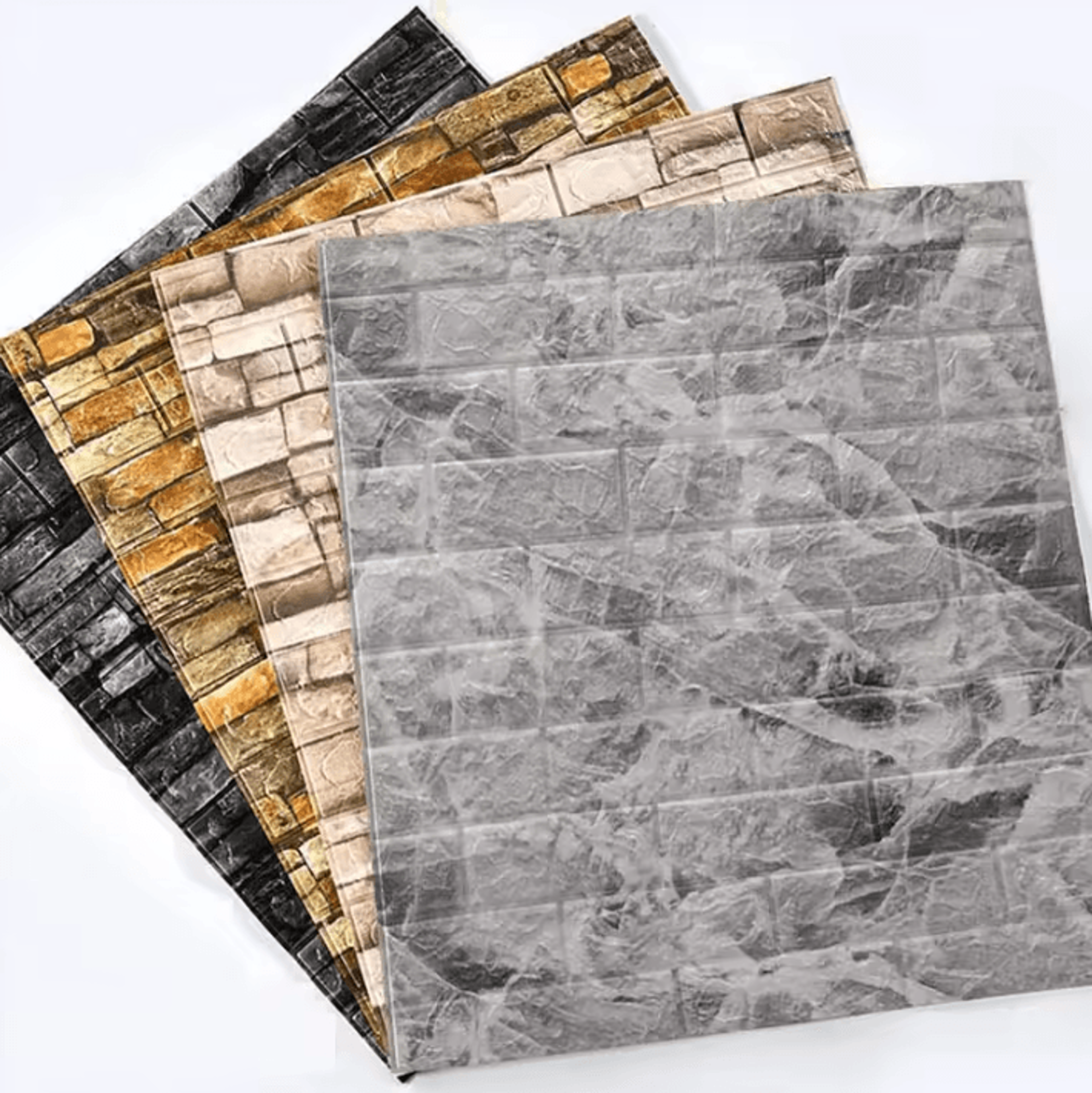 retro brick 3d peel and stick foam wall panels