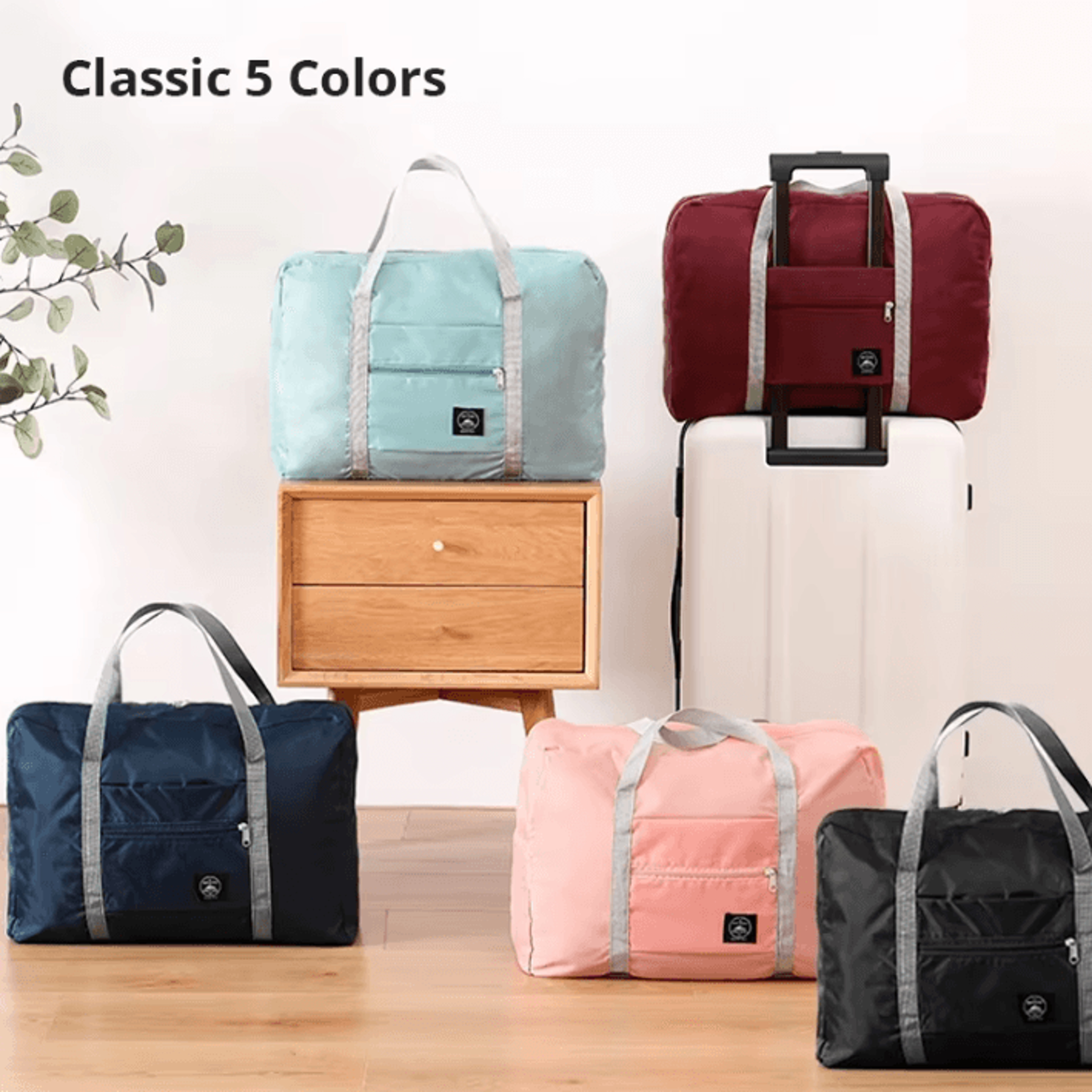 large capacity foldable travel storage bag