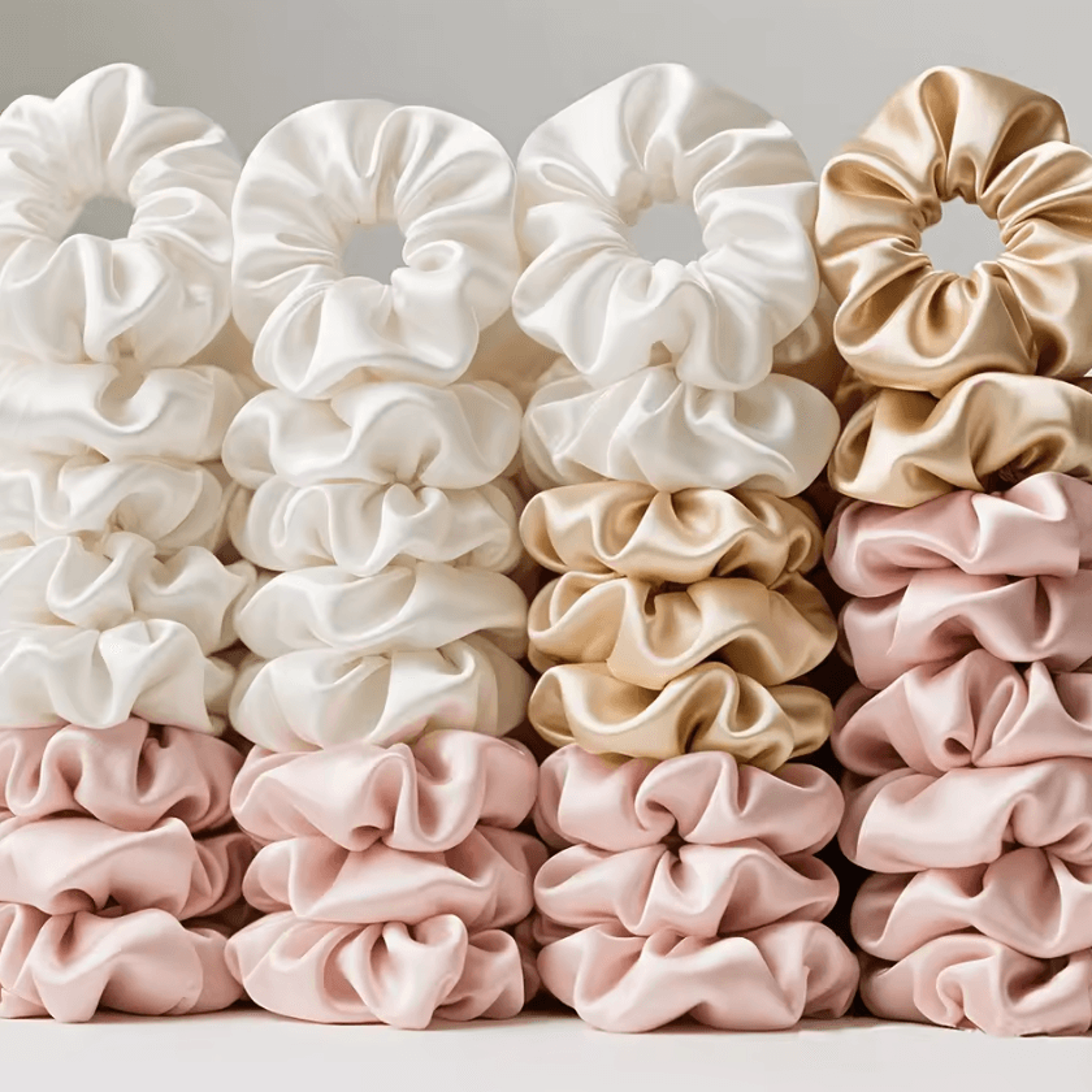 10 piece large hair ties set for women