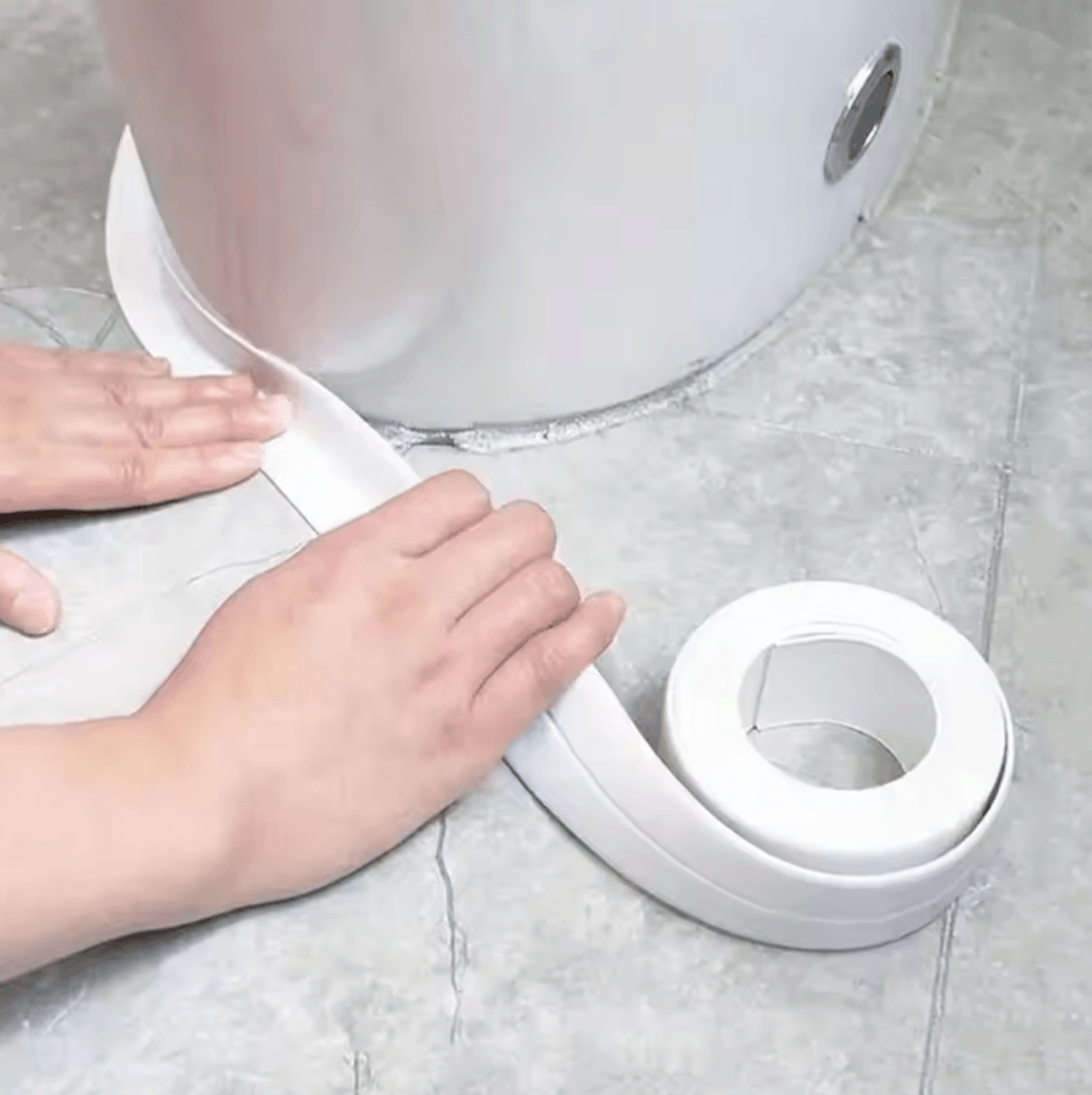waterproof caulk tape self adhesive sink and bathtub sealing strip