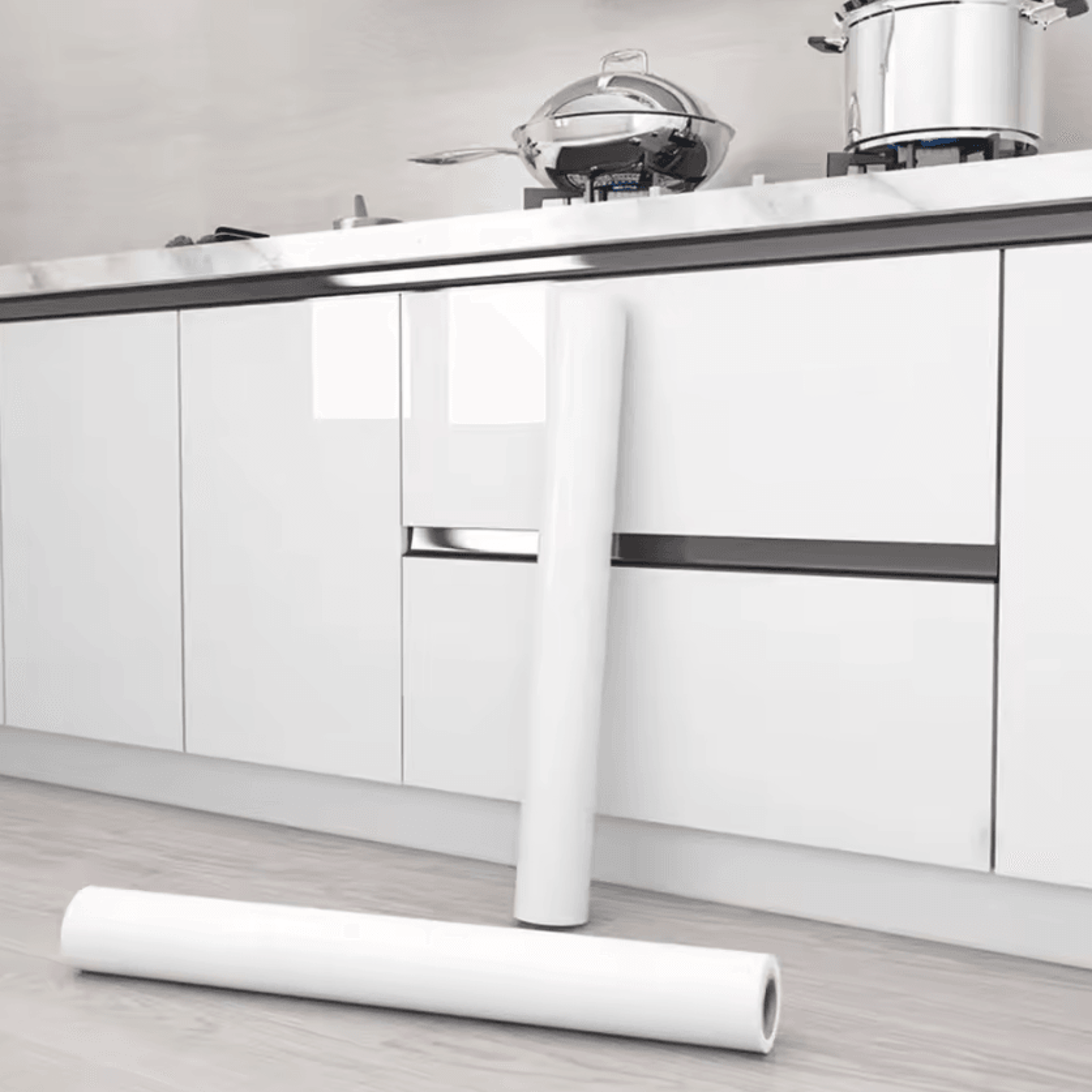 55cm glossy peel and stick vinyl wallpaper waterproof furniture wrap