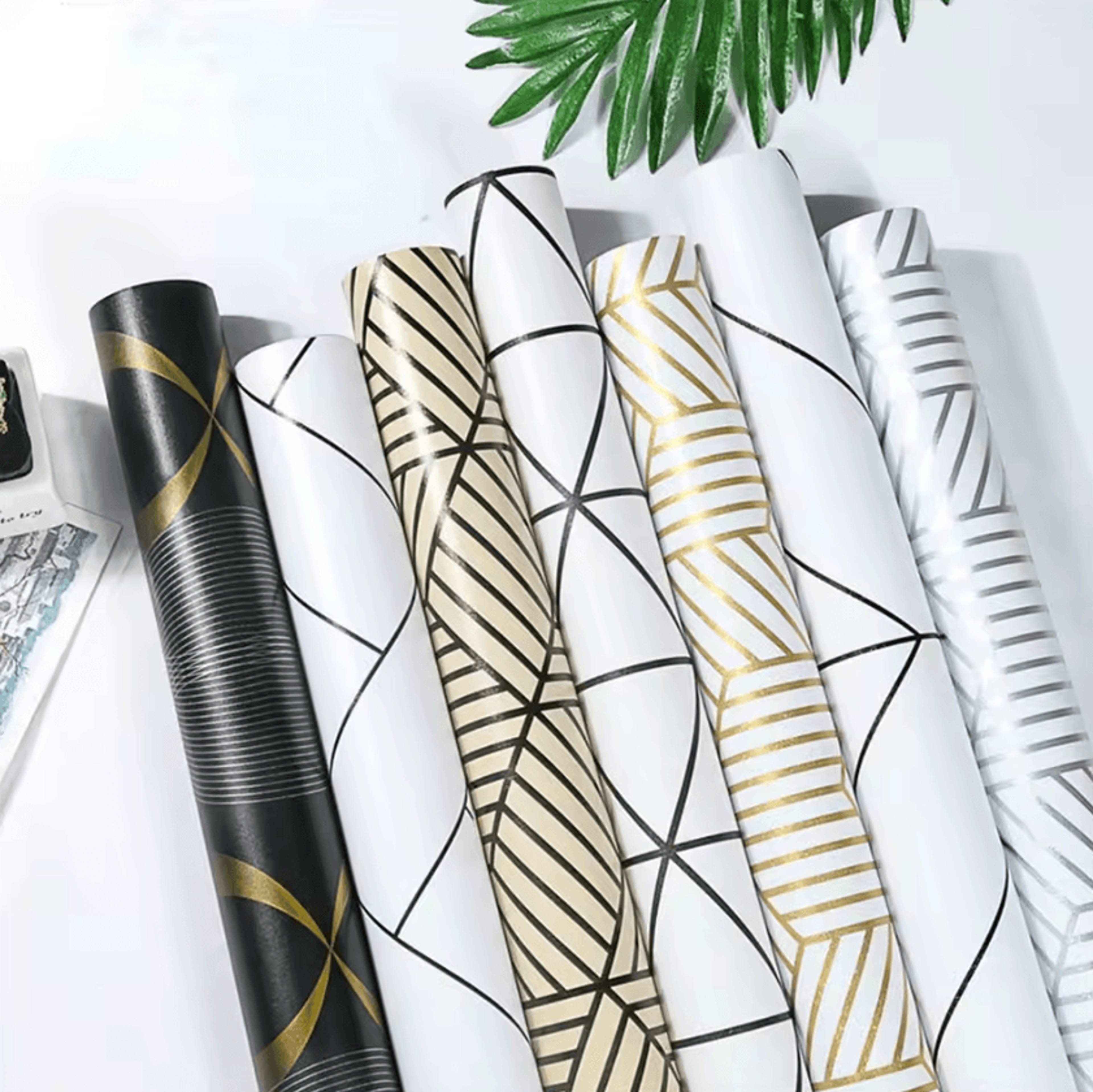 geometric hexagon peel and stick wallpaper removable vinyl wall decor