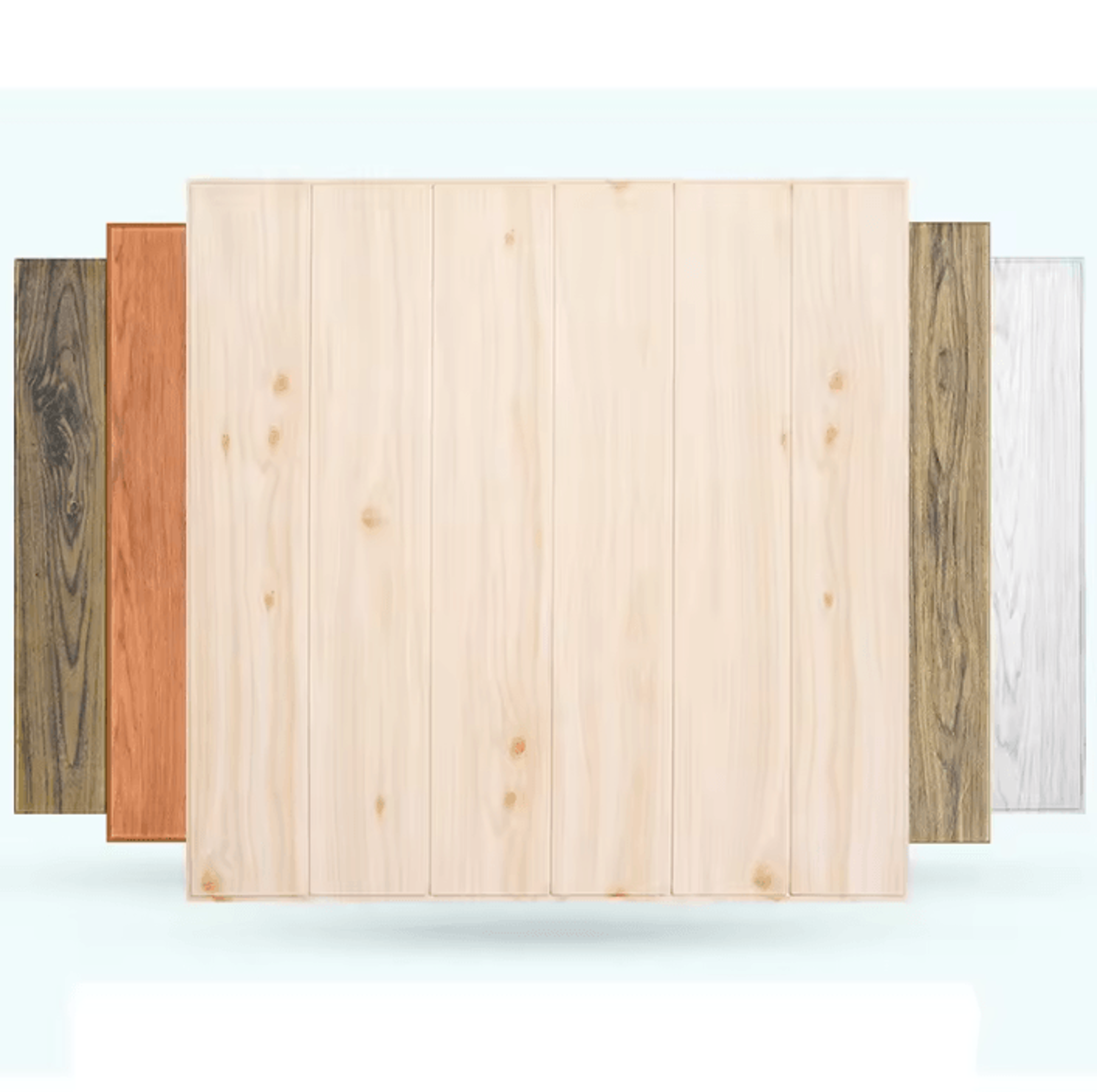 10 piece 3d wood grain peel and stick foam wall panels