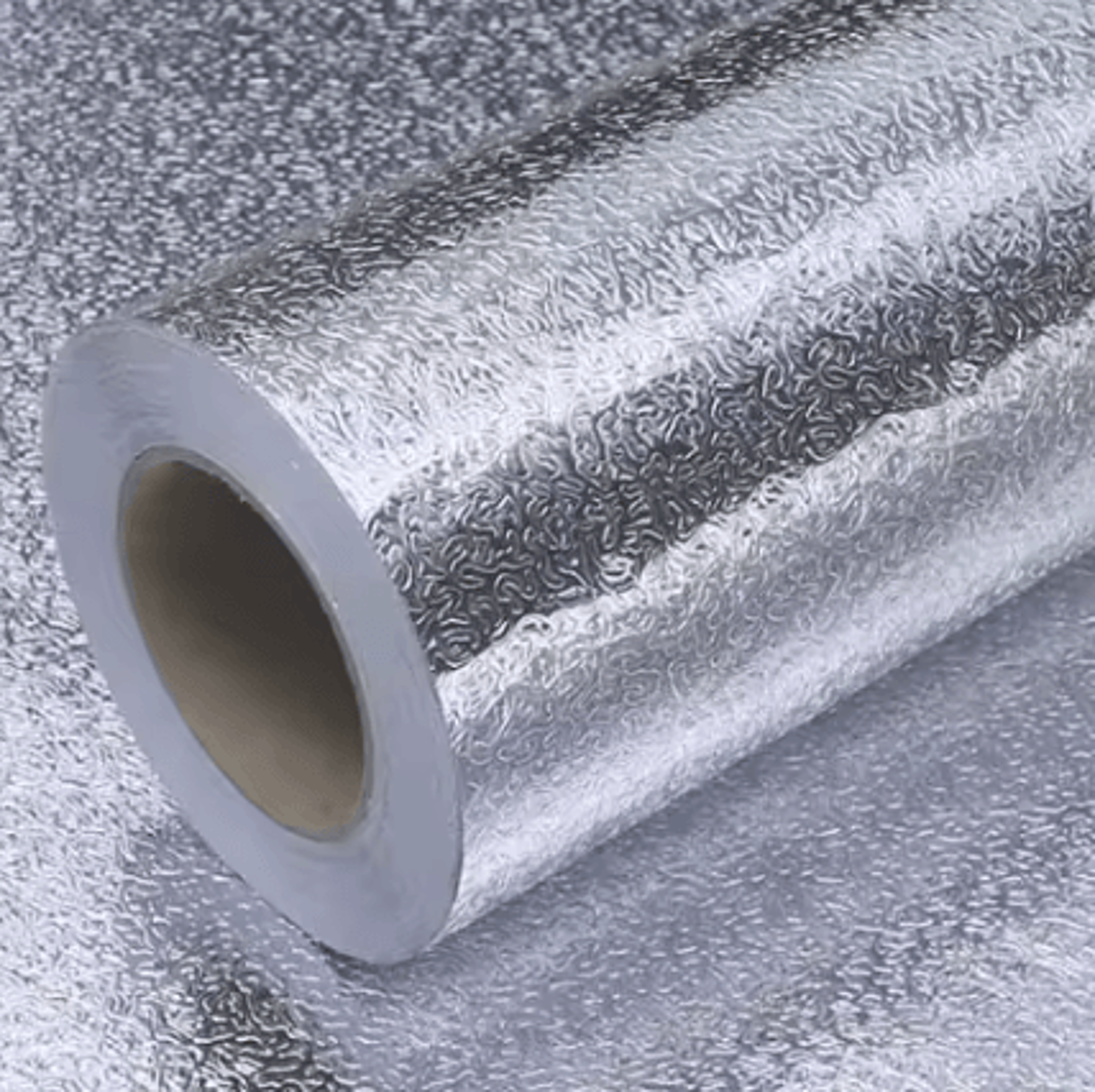 heat resistant aluminum foil peel and stick kitchen wallpaper