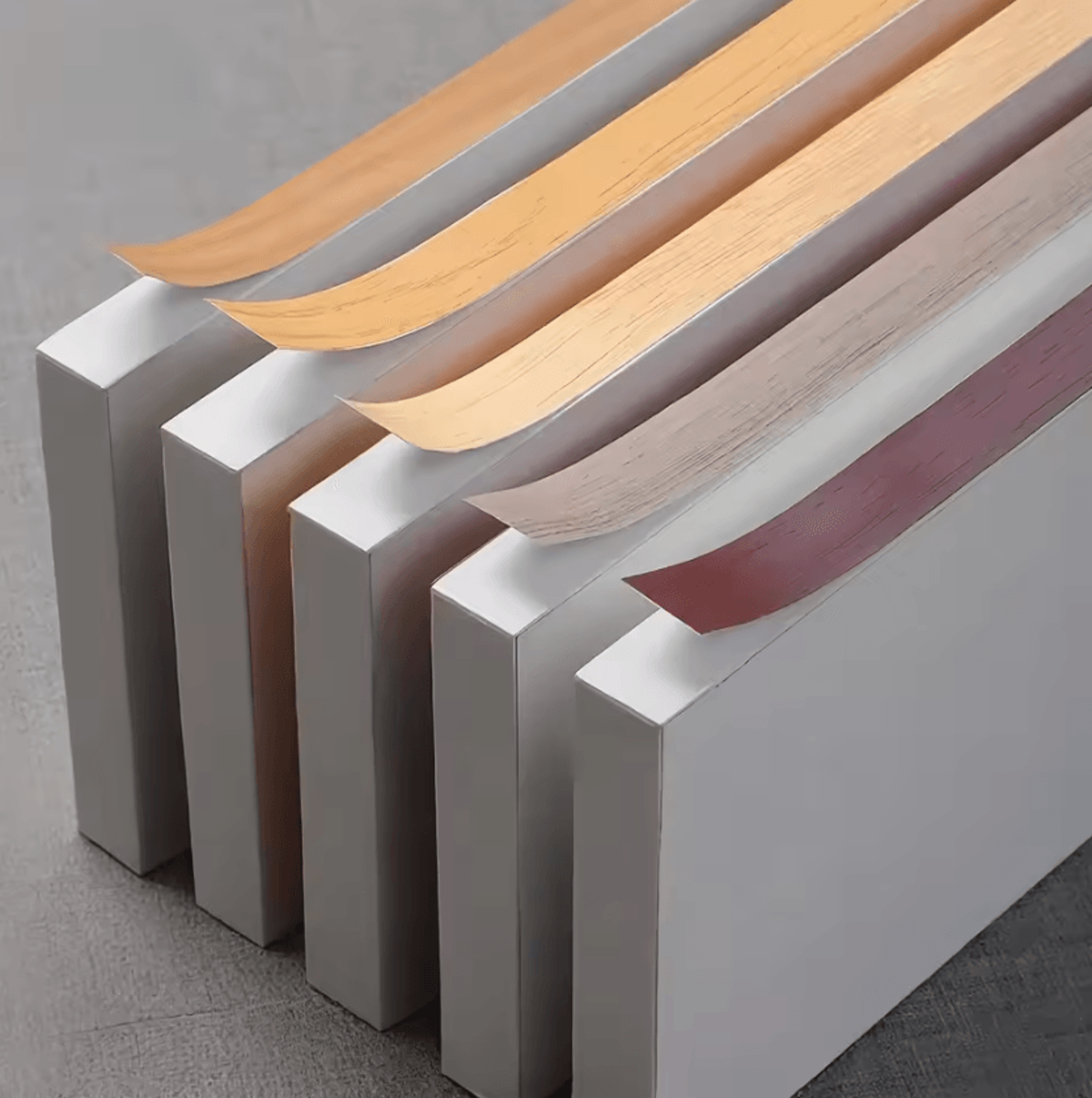 self adhesive wood grain furniture edge banding strip