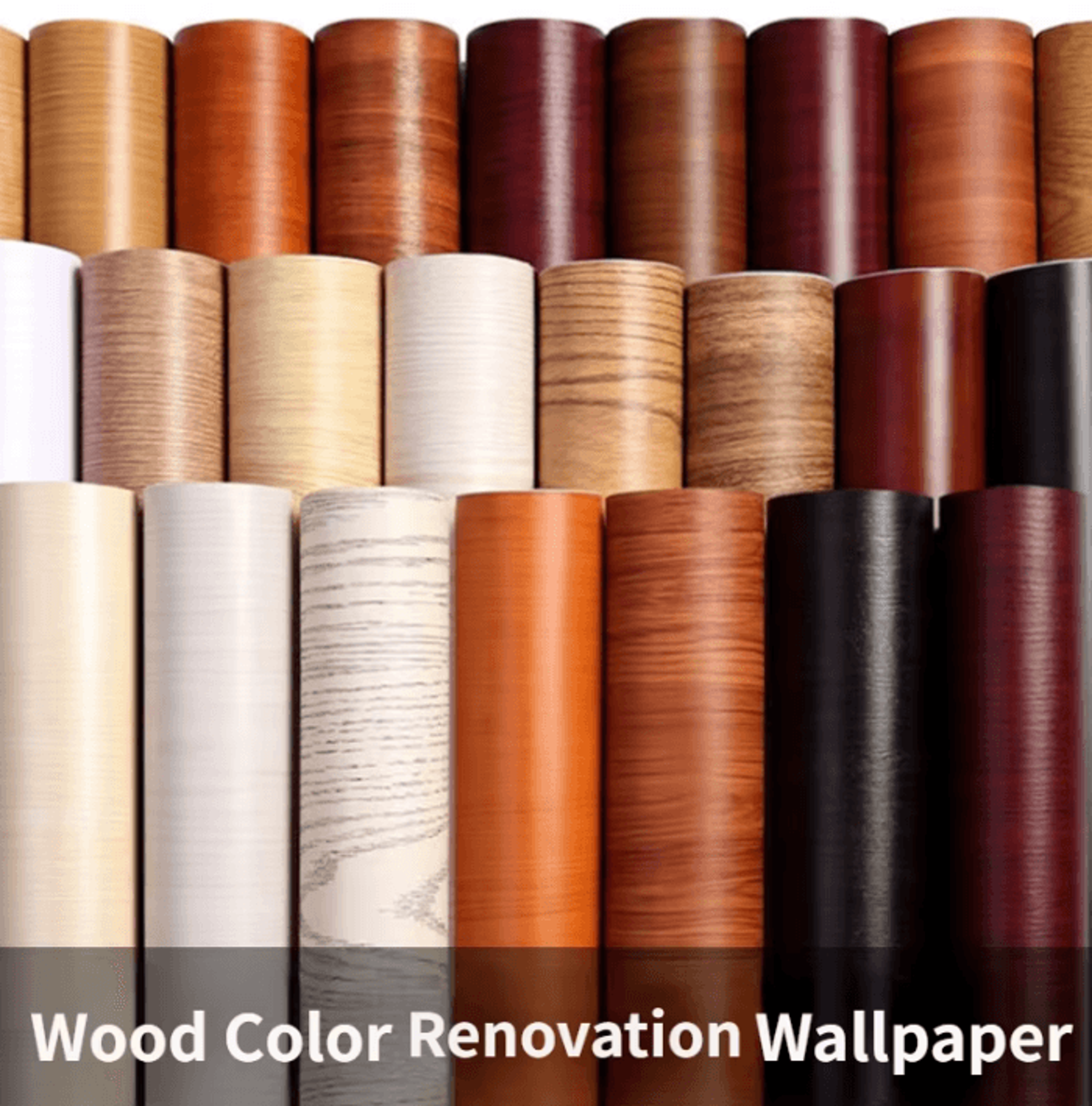 10 meter wood grain peel and stick furniture wallpaper
