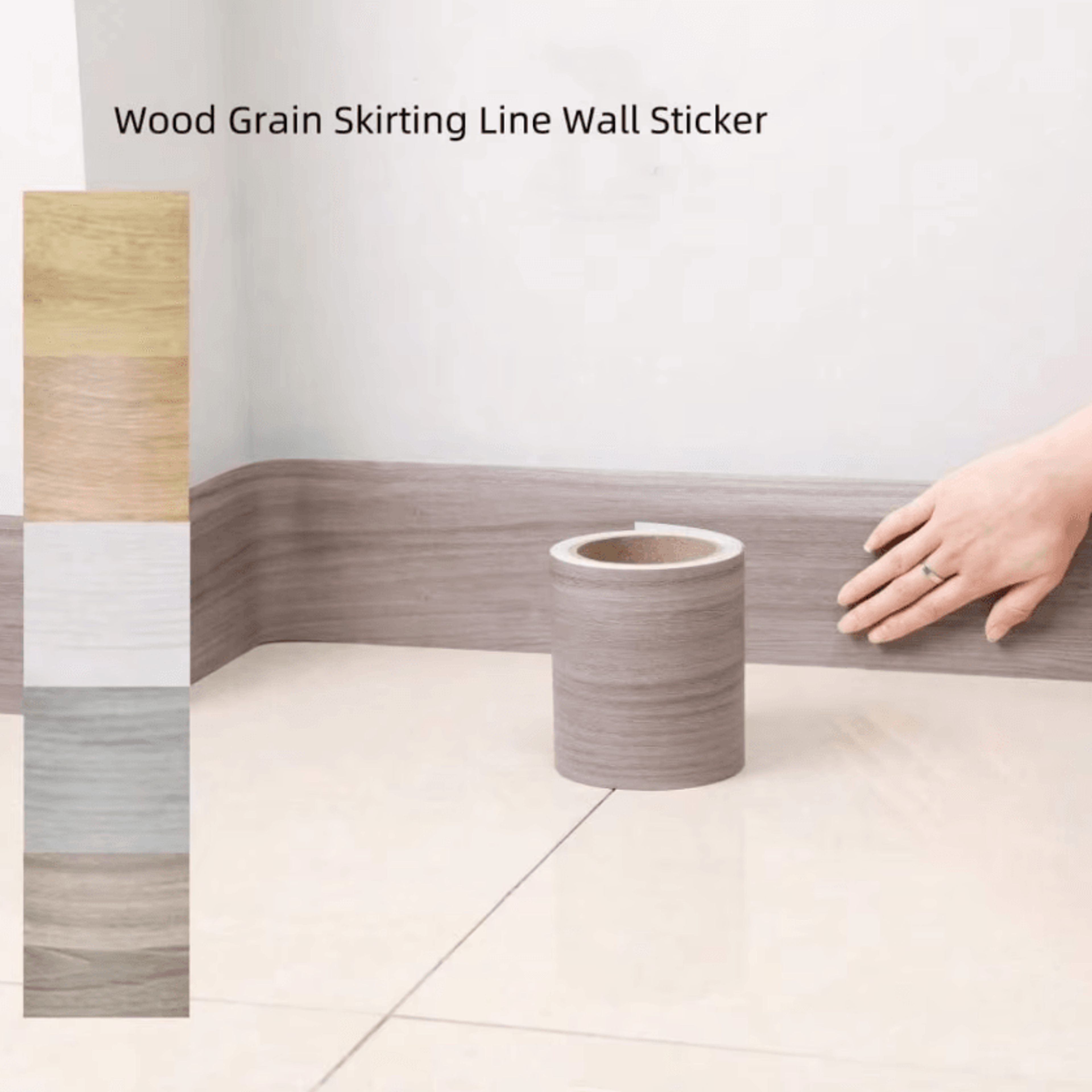 5m peel and stick decorative wall trim border