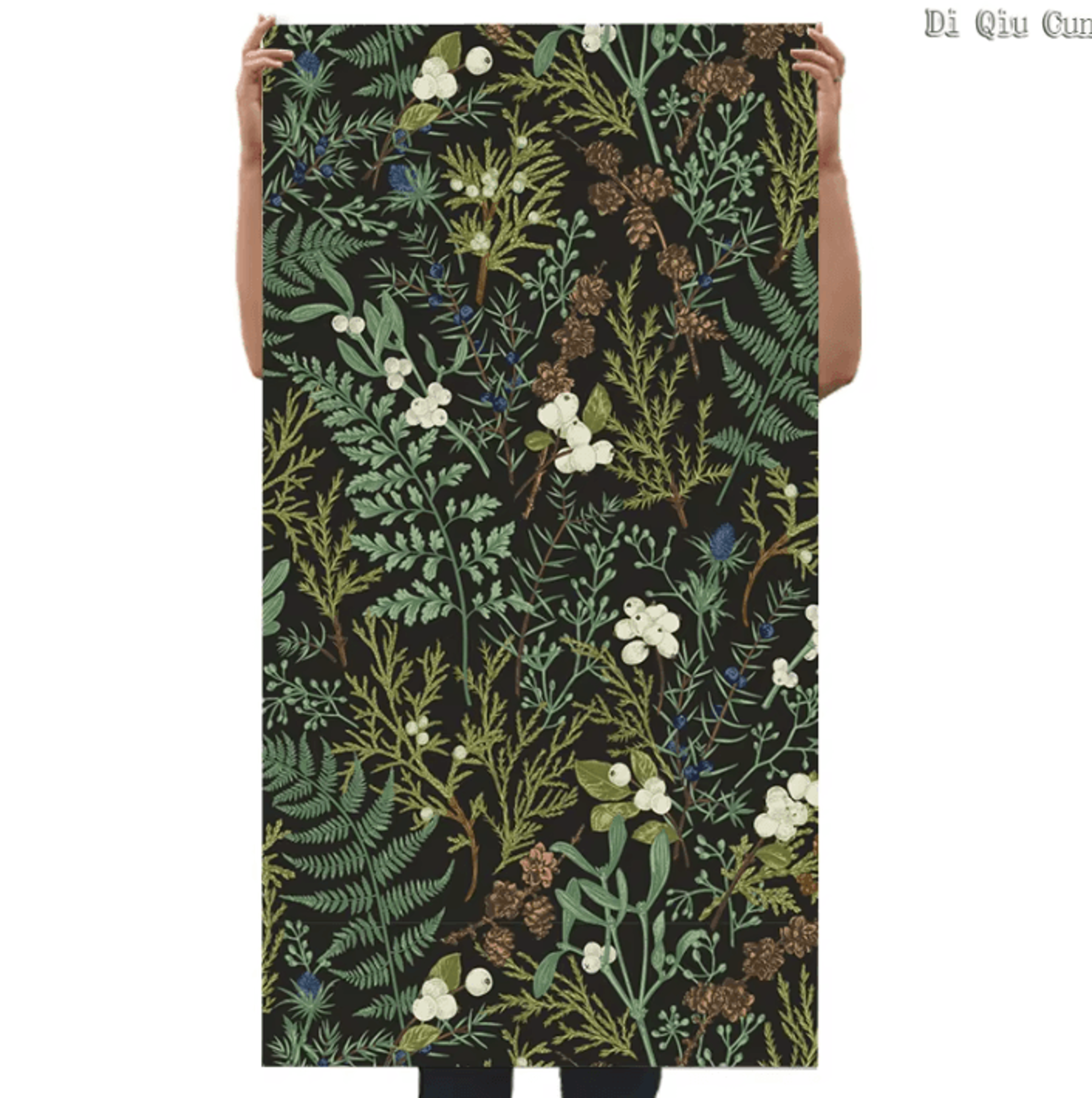 tropical botanical peel and stick wallpaper removable floral contact paper