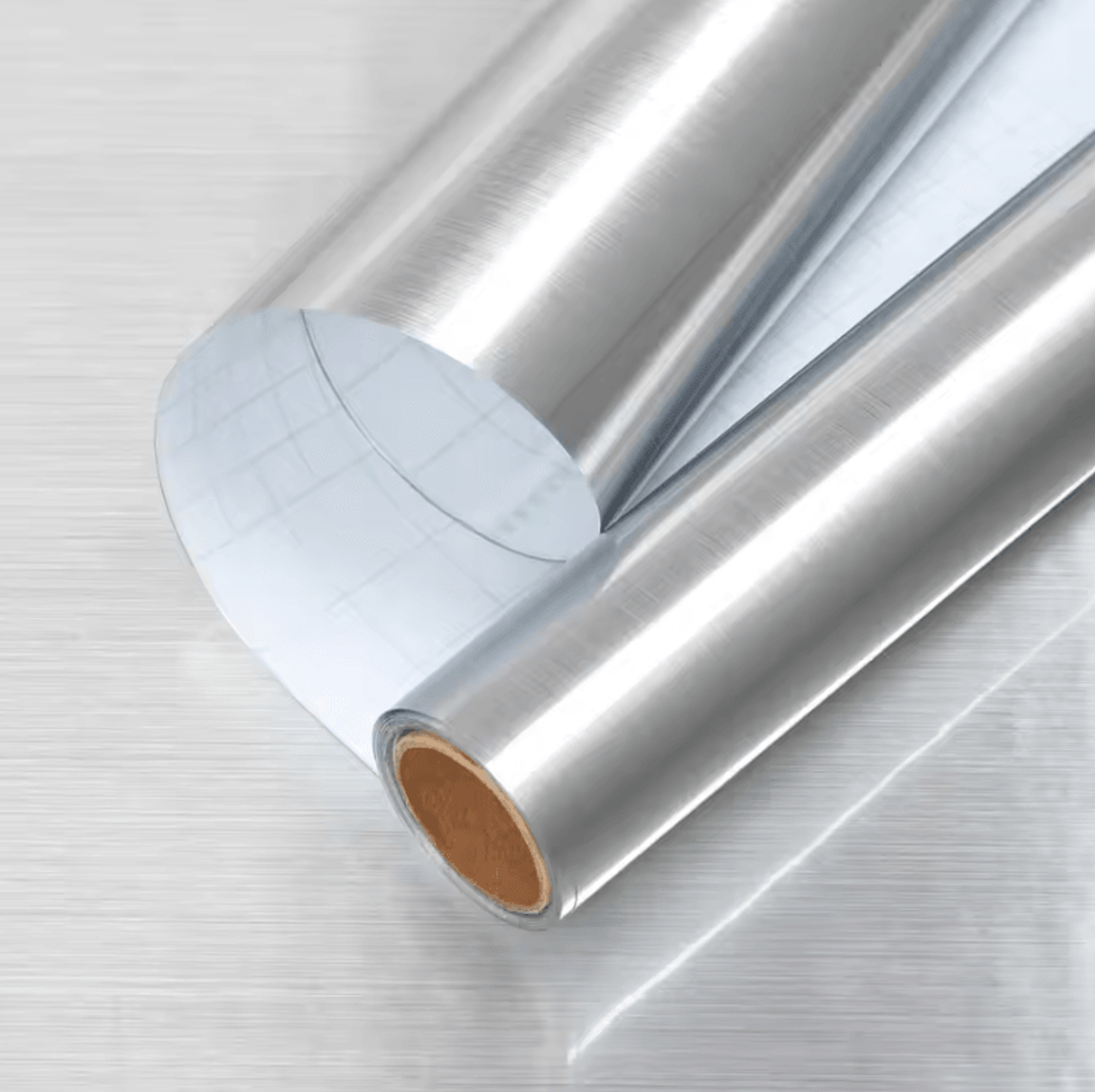 brushed gold and silver metallic peel and stick wallpaper
