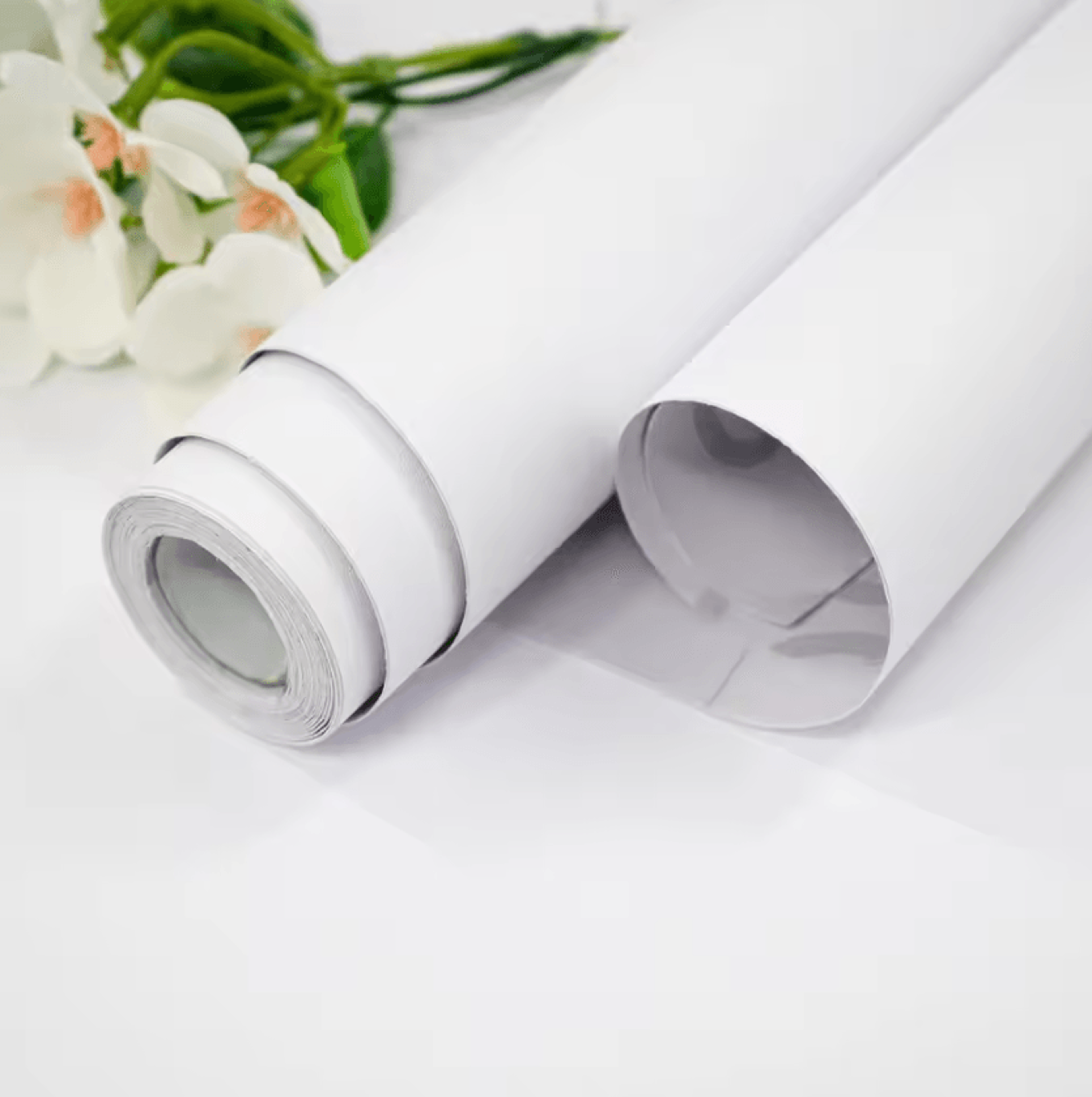 55cm matte peel and stick vinyl wallpaper