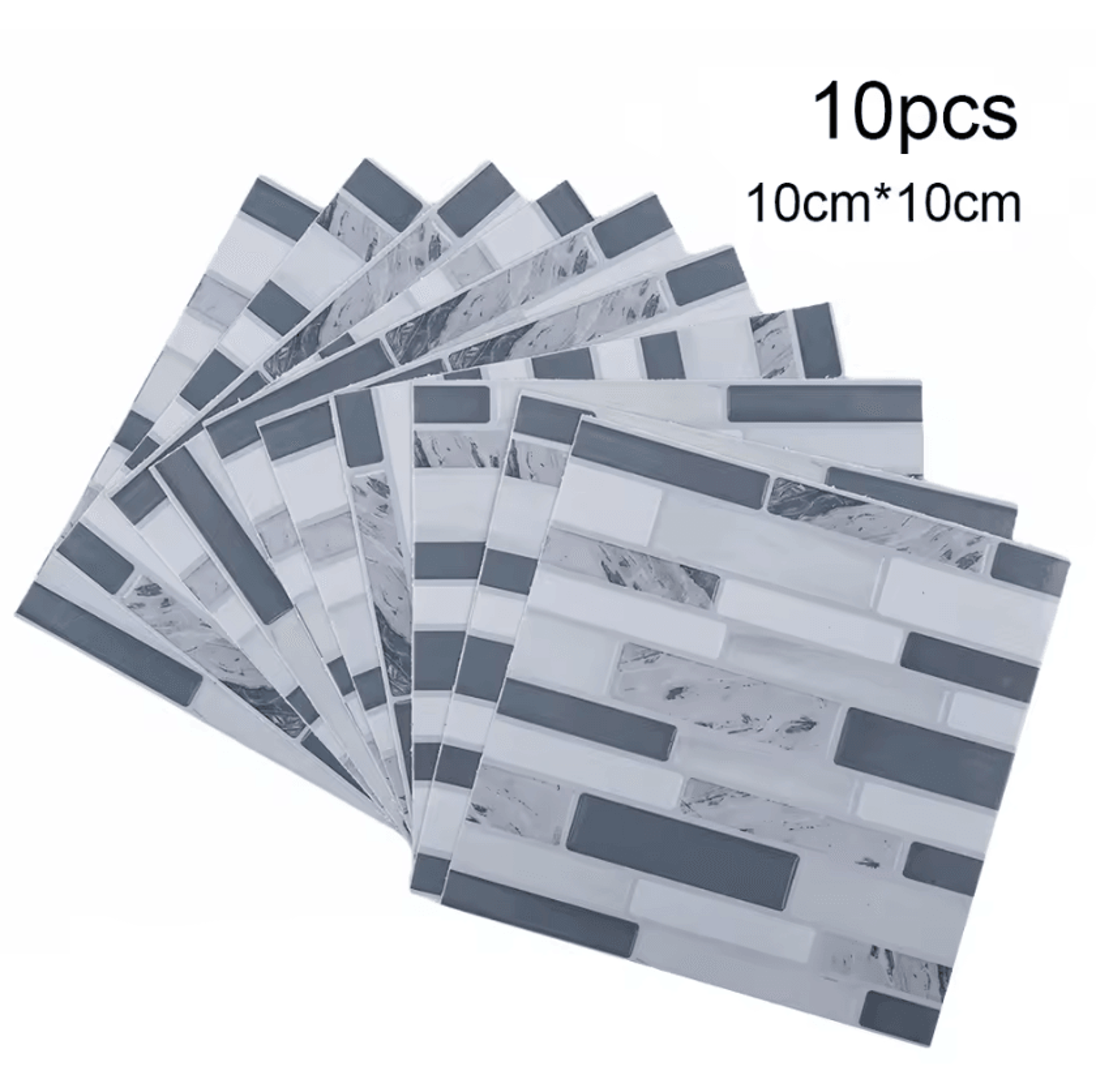 10 piece 3d foam peel and stick wall panels