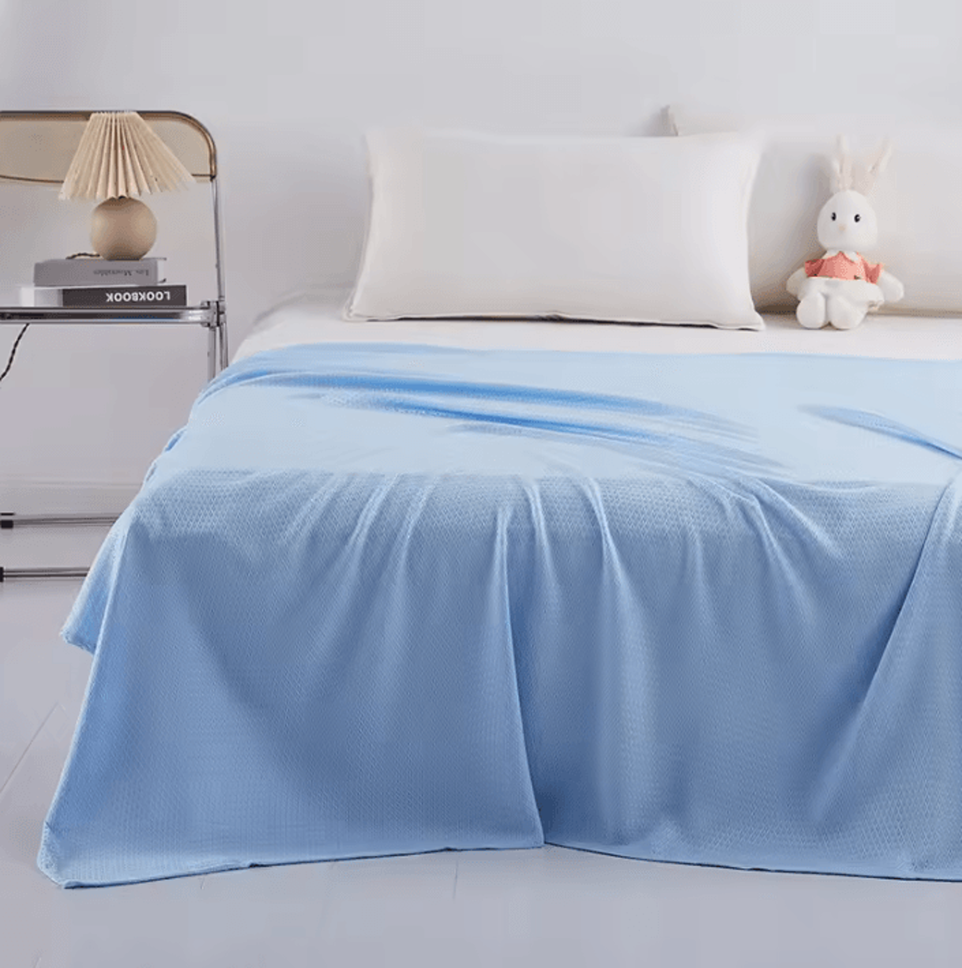 bamboo fiber cooling summer blanket