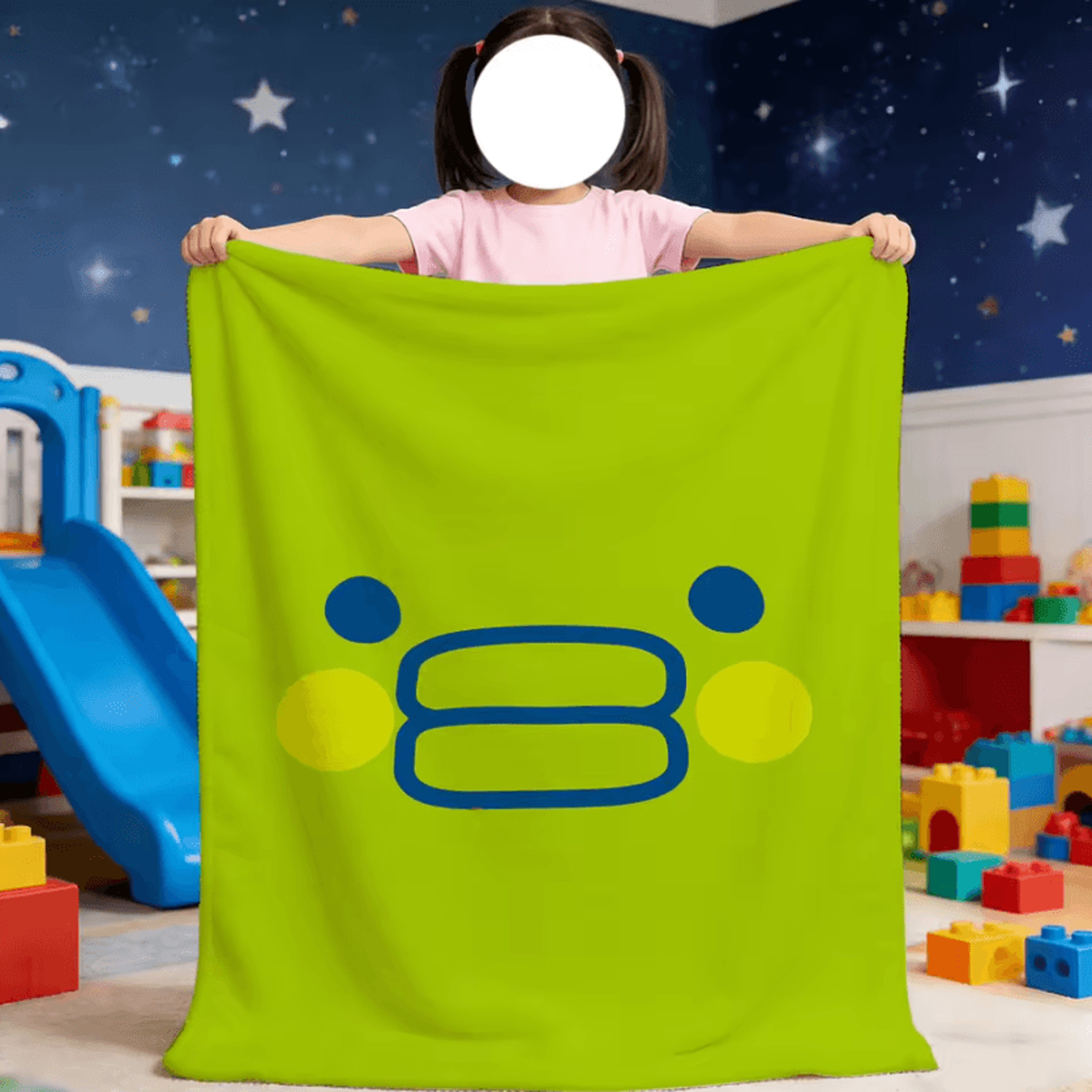 retro tamagotchi soft fleece throw blanket