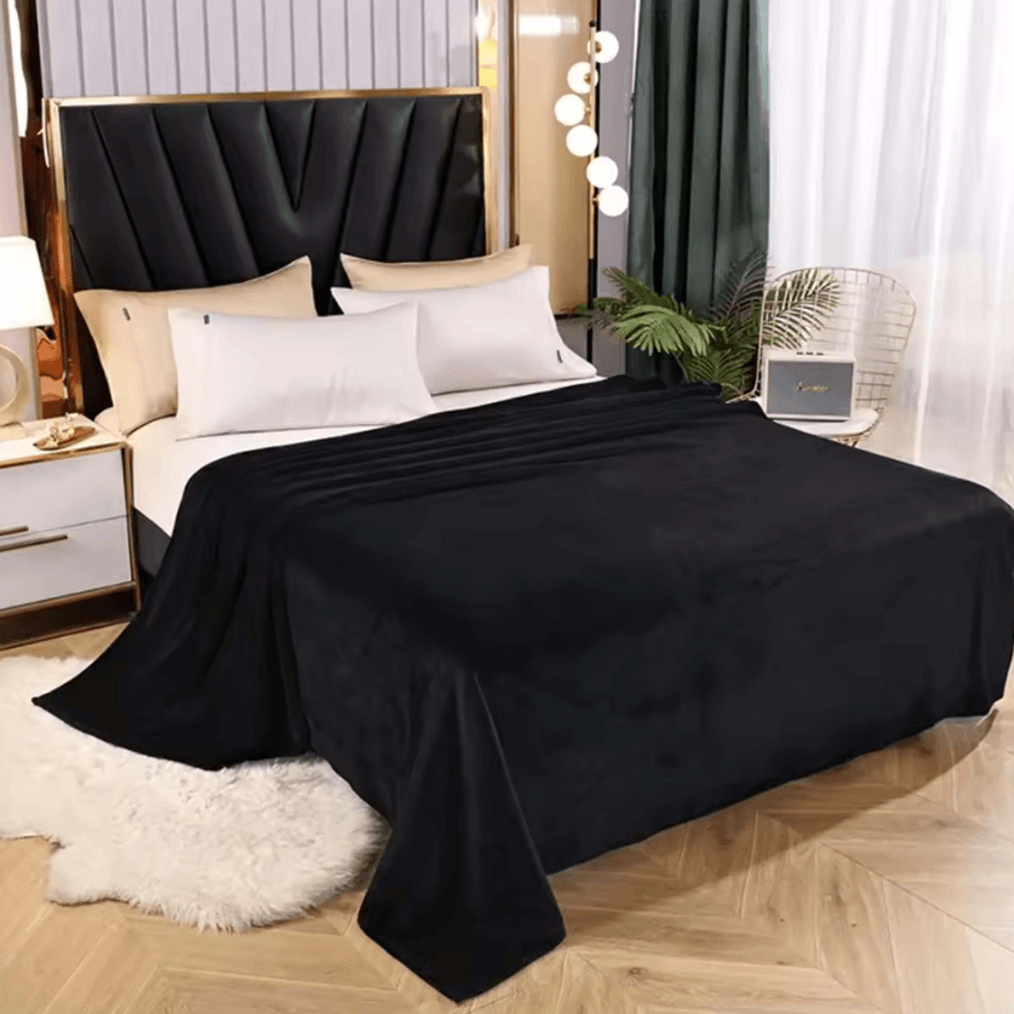 solid color coral fleece office nap blanket