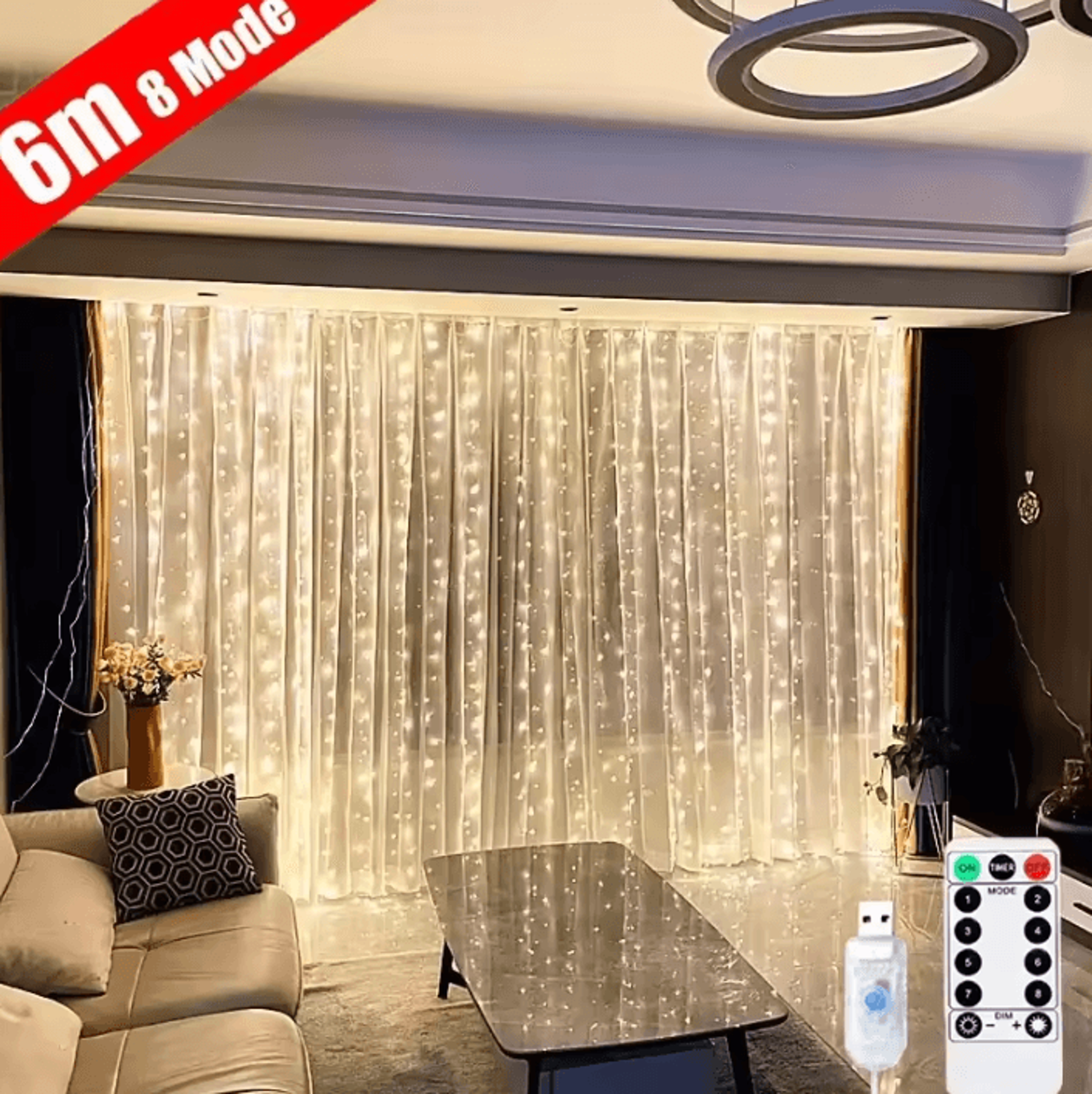 usb cascading garland fairy lights