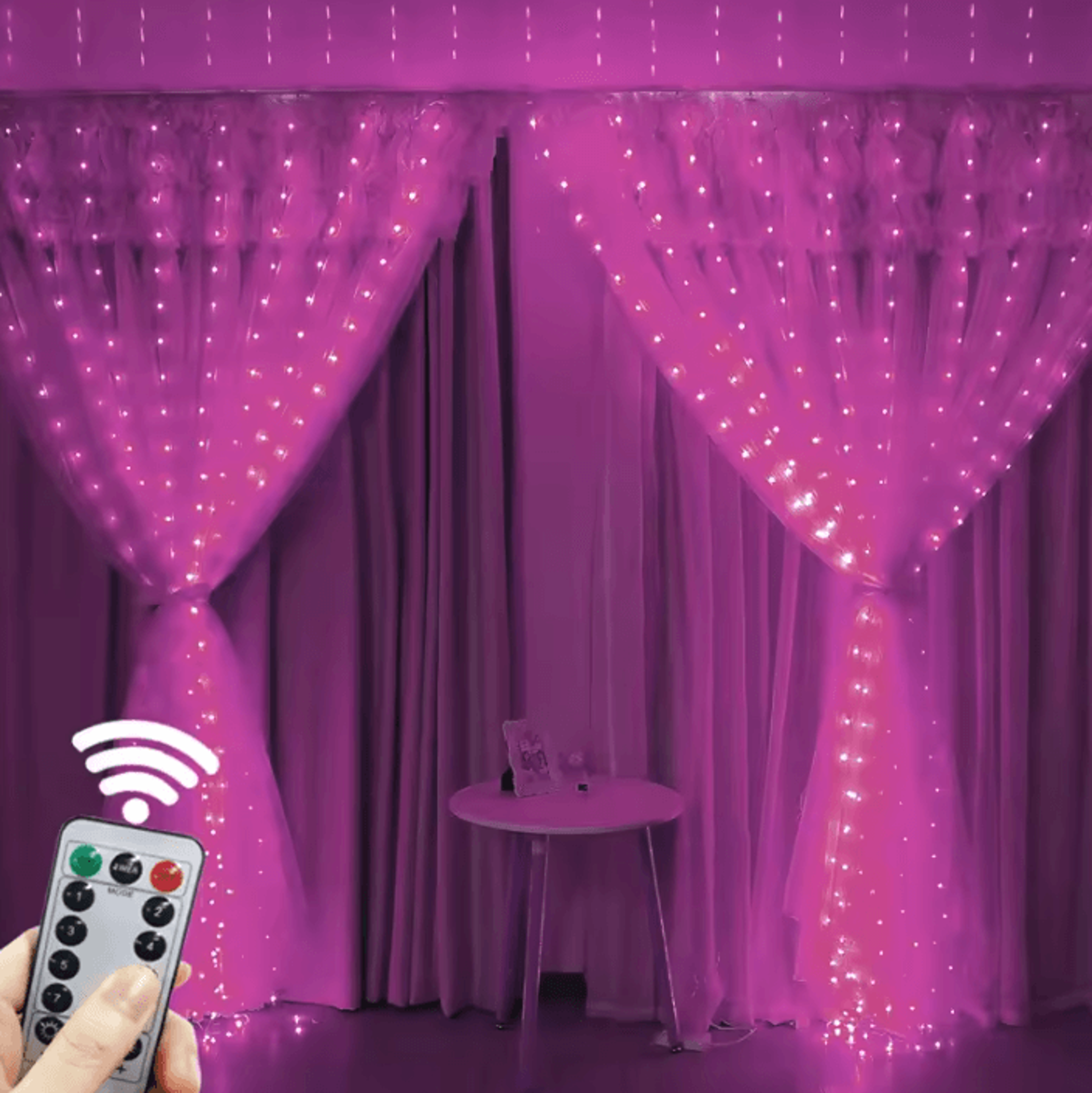 3m 6m festive usb fairy curtain lights