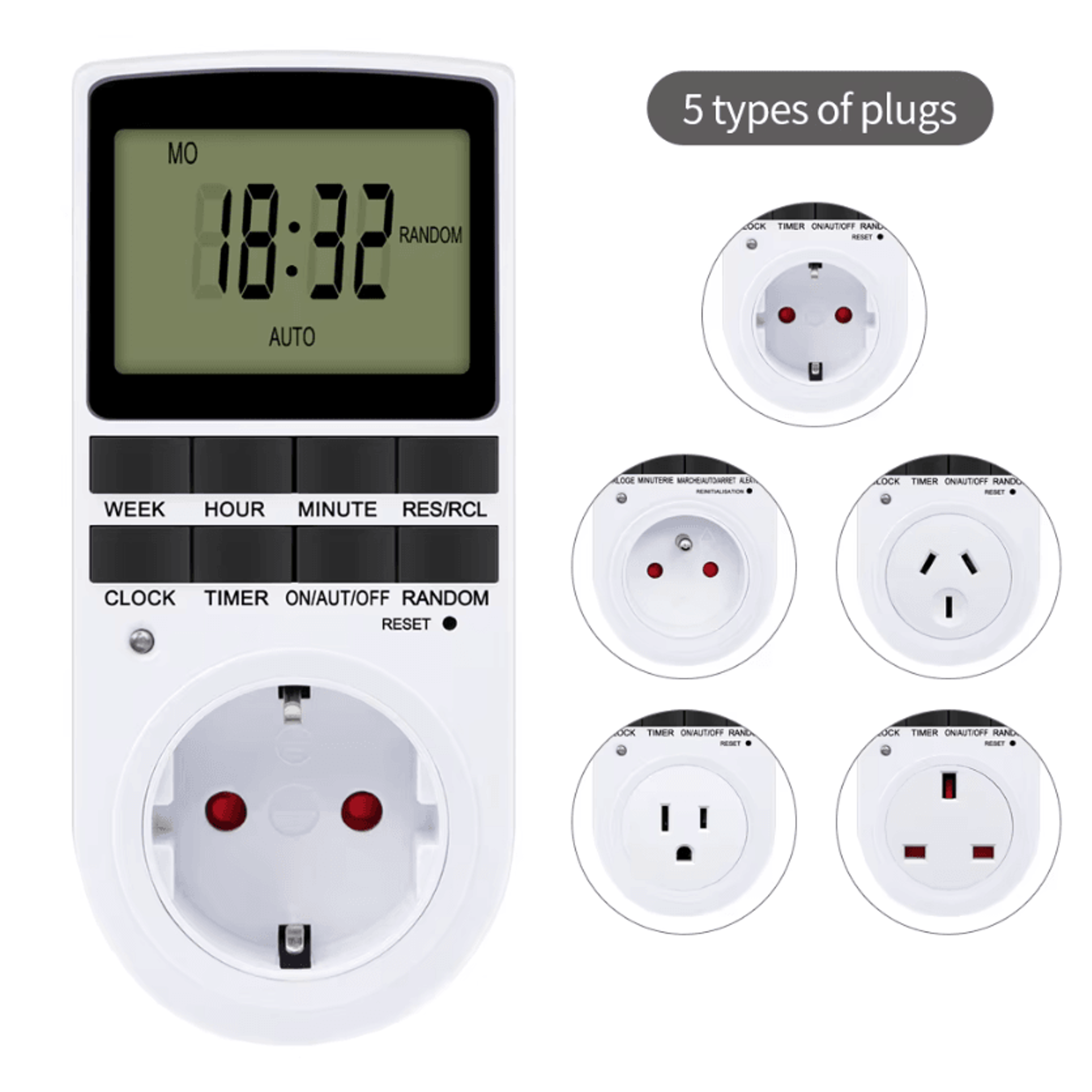 tm02 7 day programmable digital timer outlet