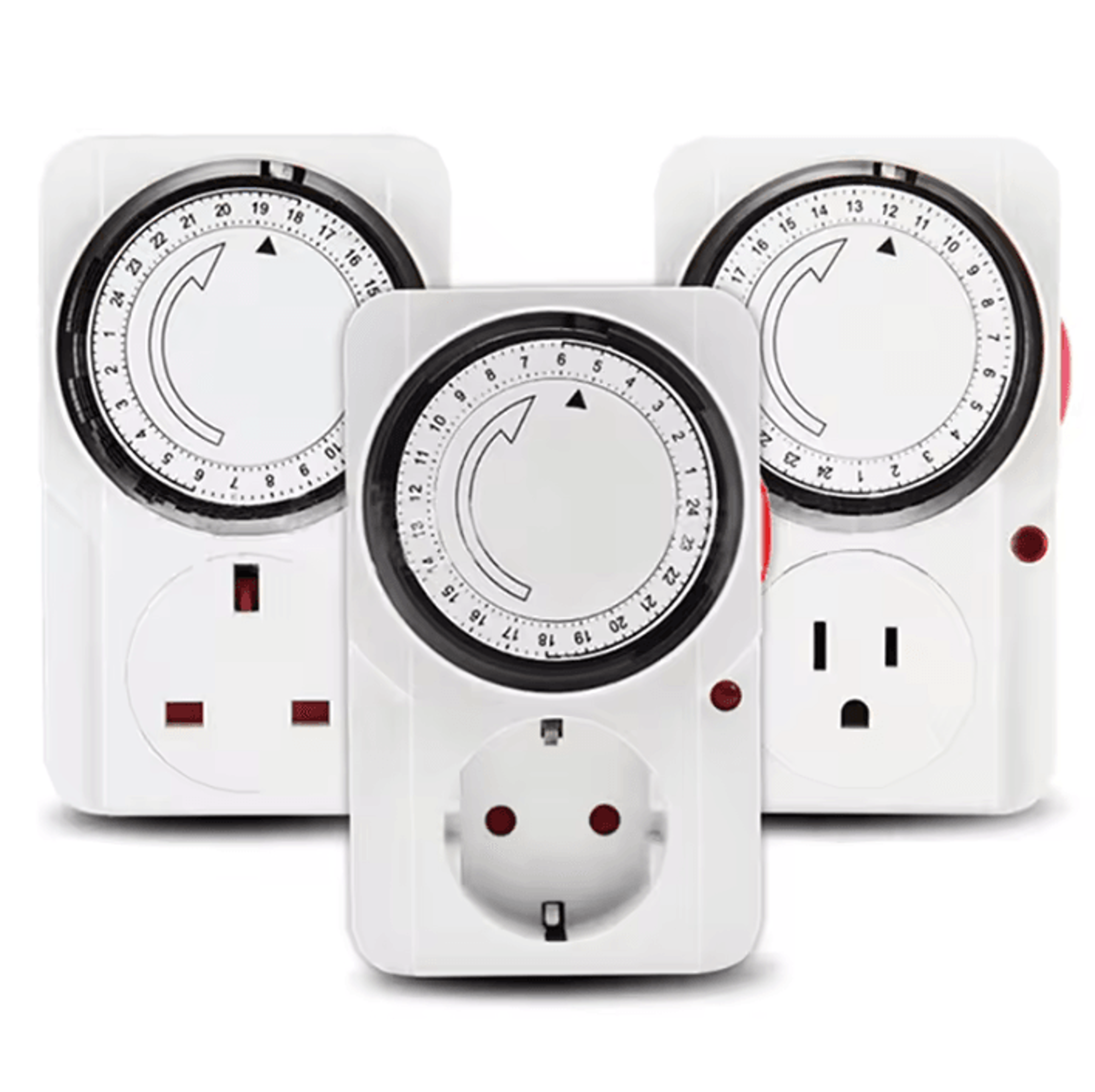24 hour mechanical programmable timer outlet