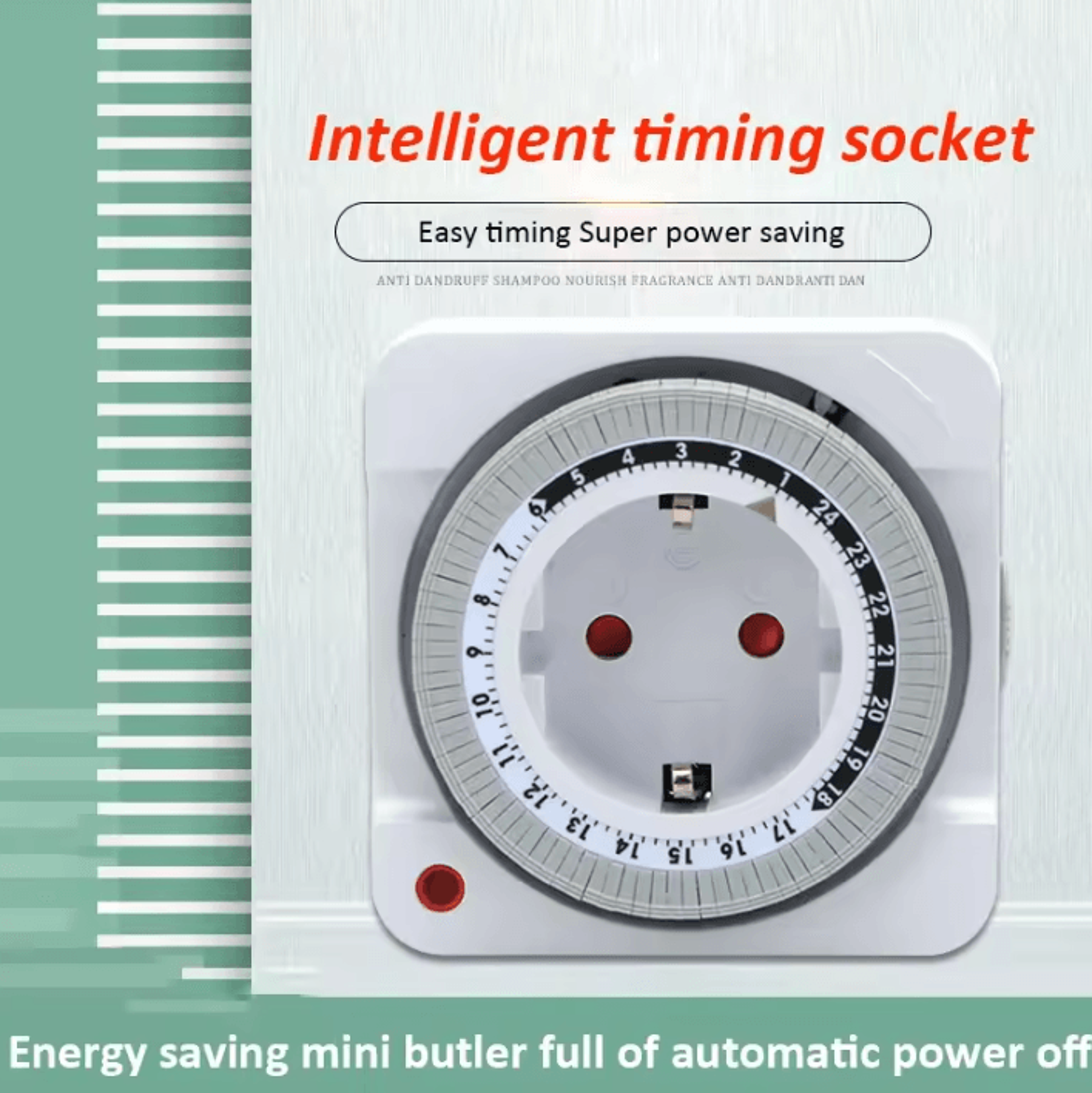 24 hour eu plug mechanical timer socket