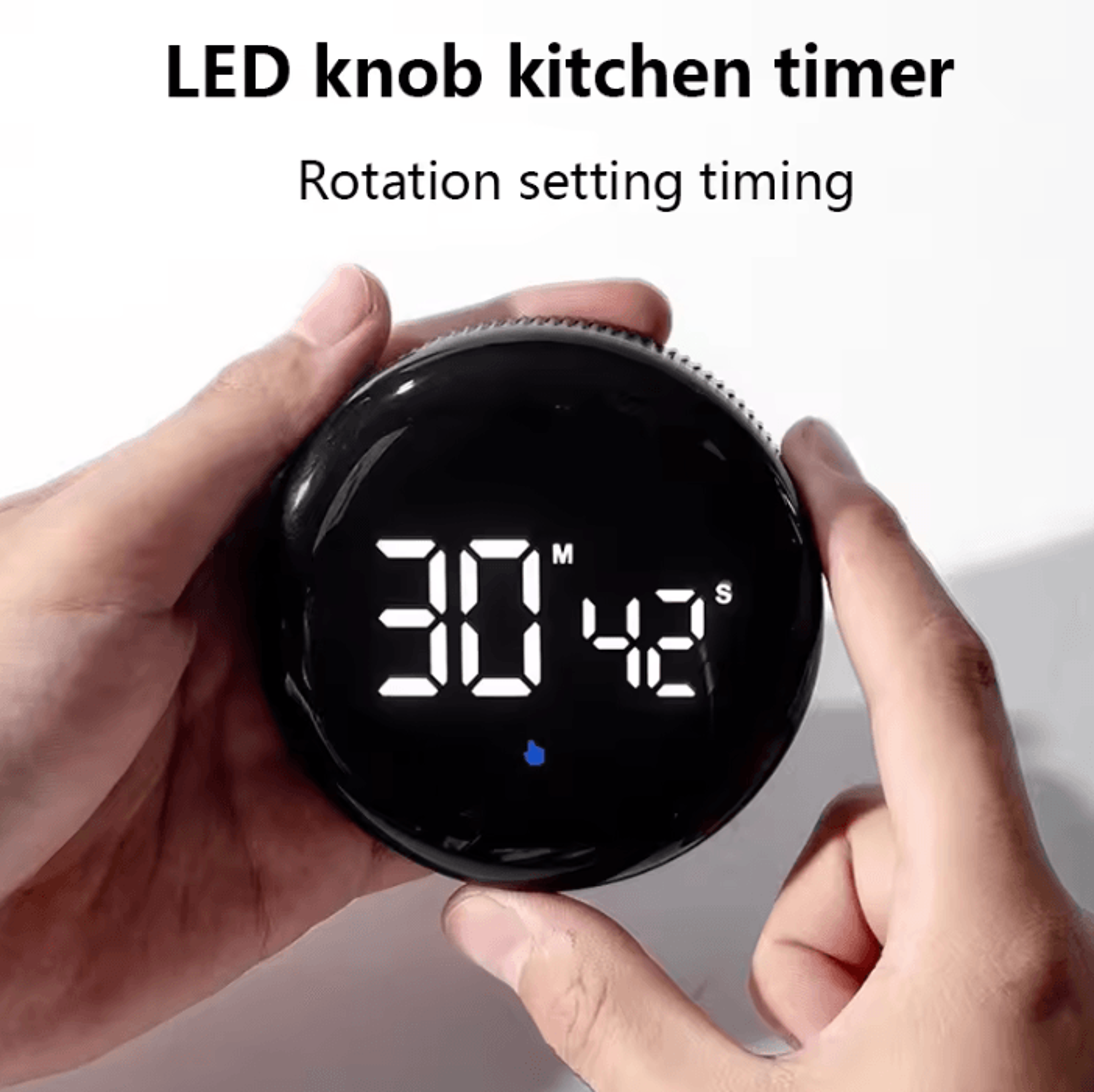 rechargeable magnetic silent digital study timer
