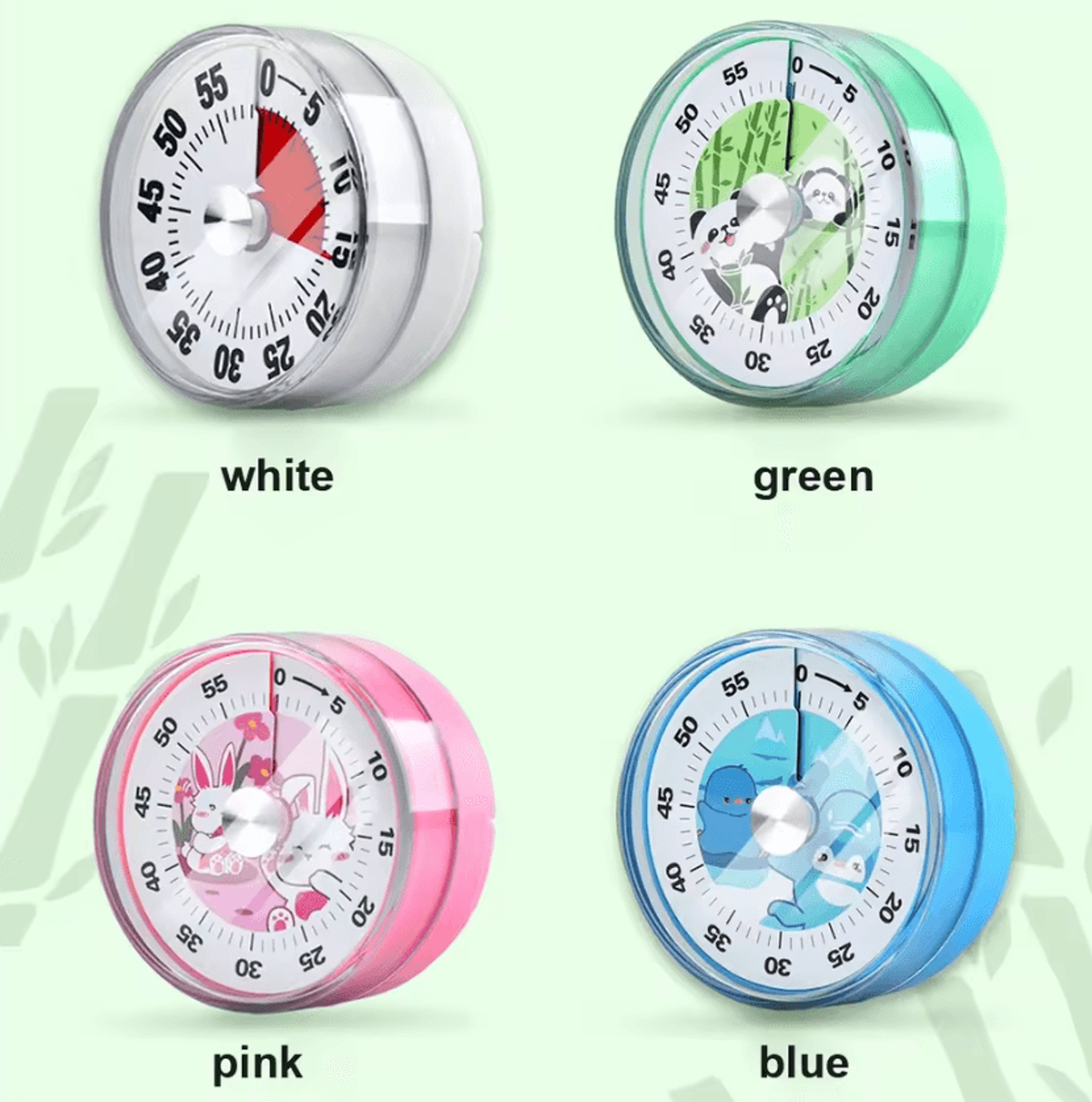 60 minute magnetic visual mechanical timer