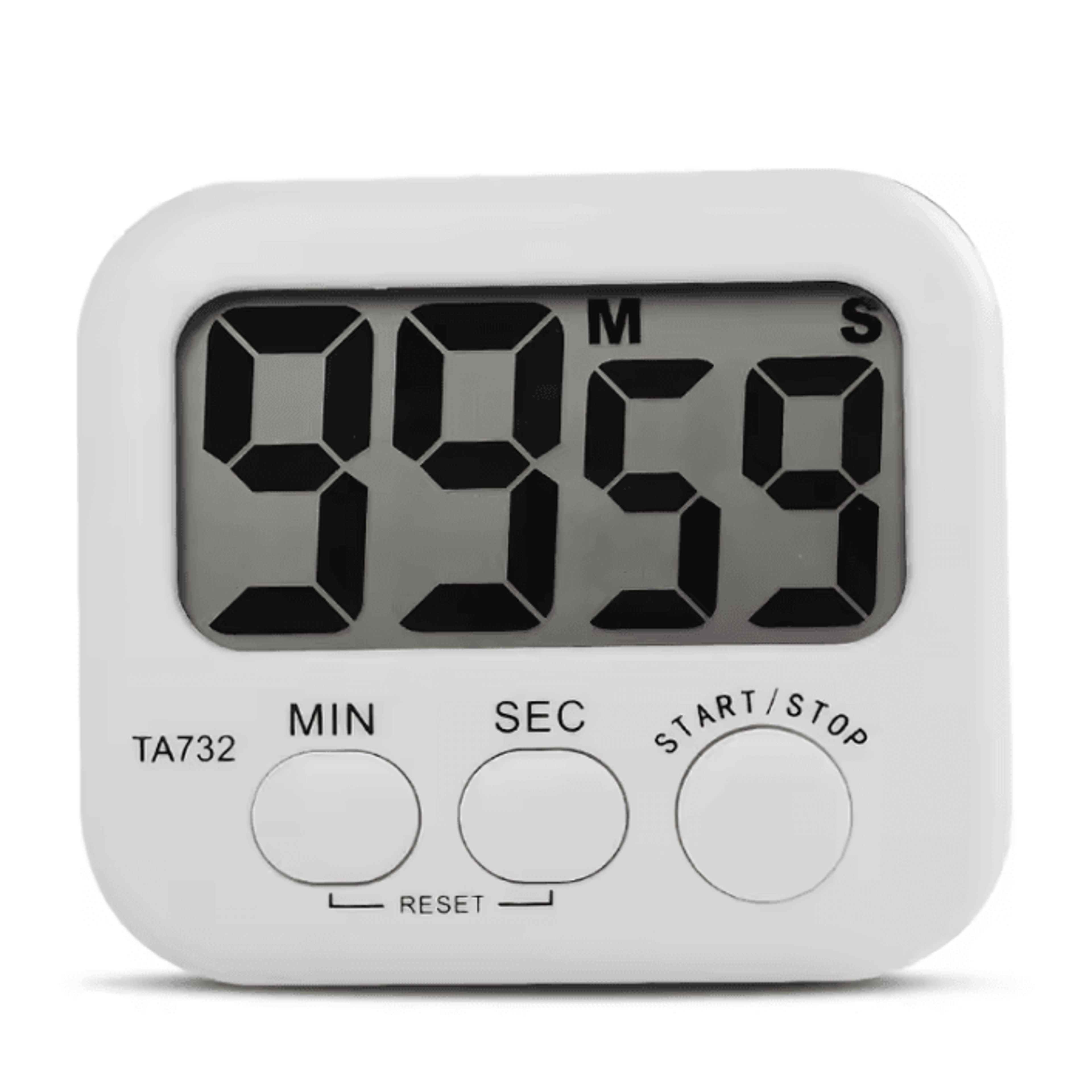 mini digital kitchen timer with large lcd display