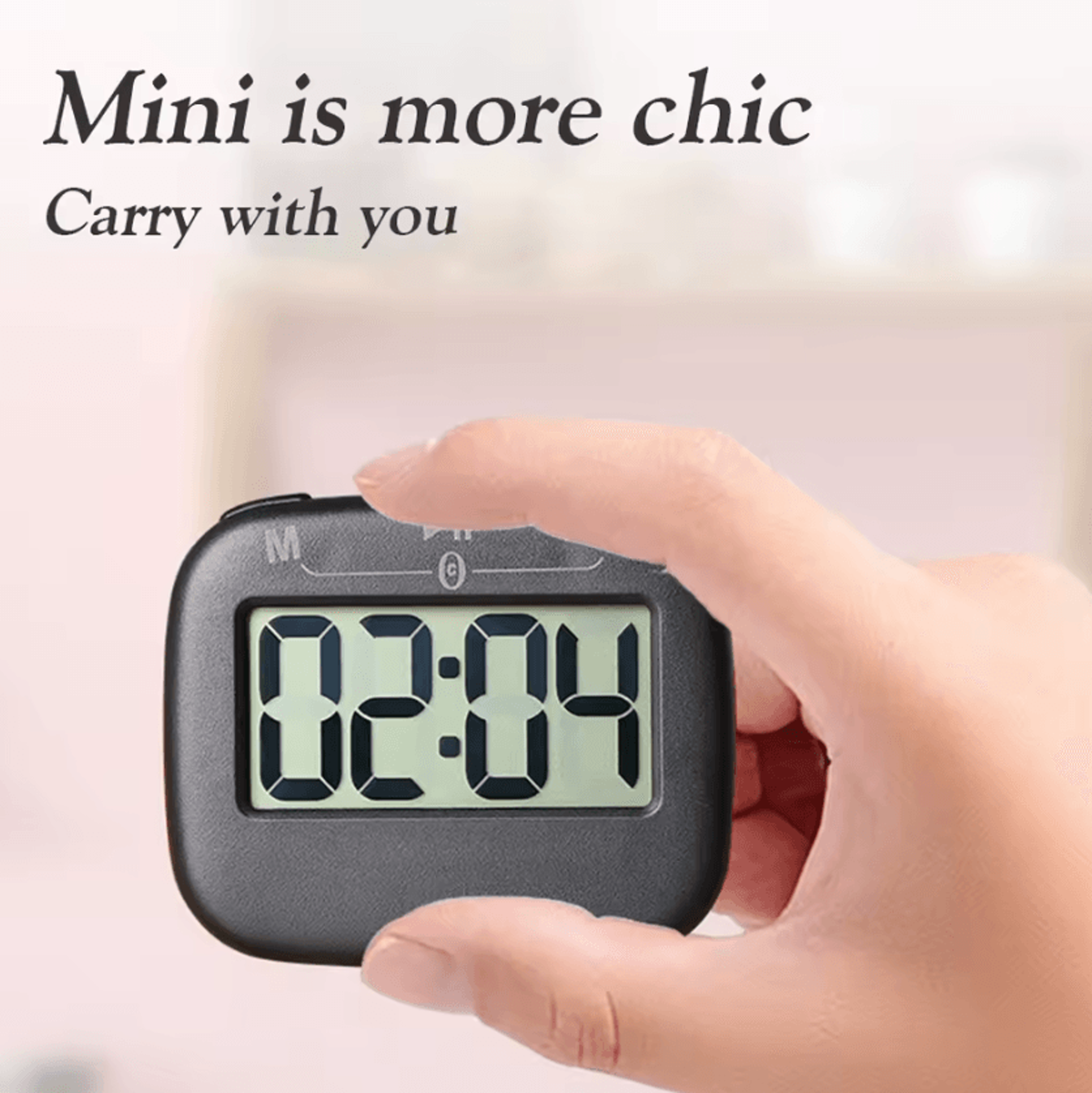 magnetic lcd digital kitchen countdown timer