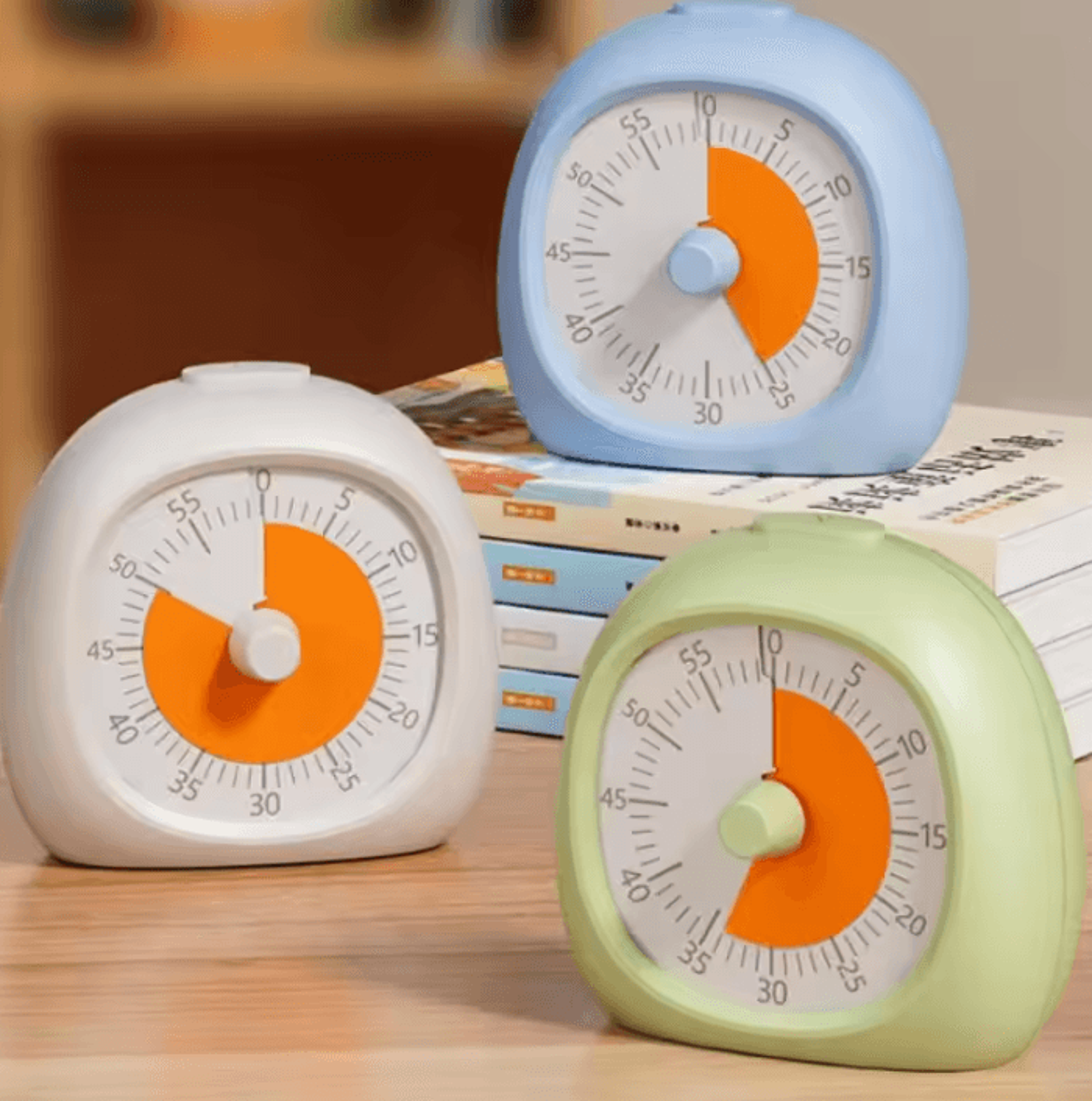 tinsol 60 minute silent visual timer for kids and study