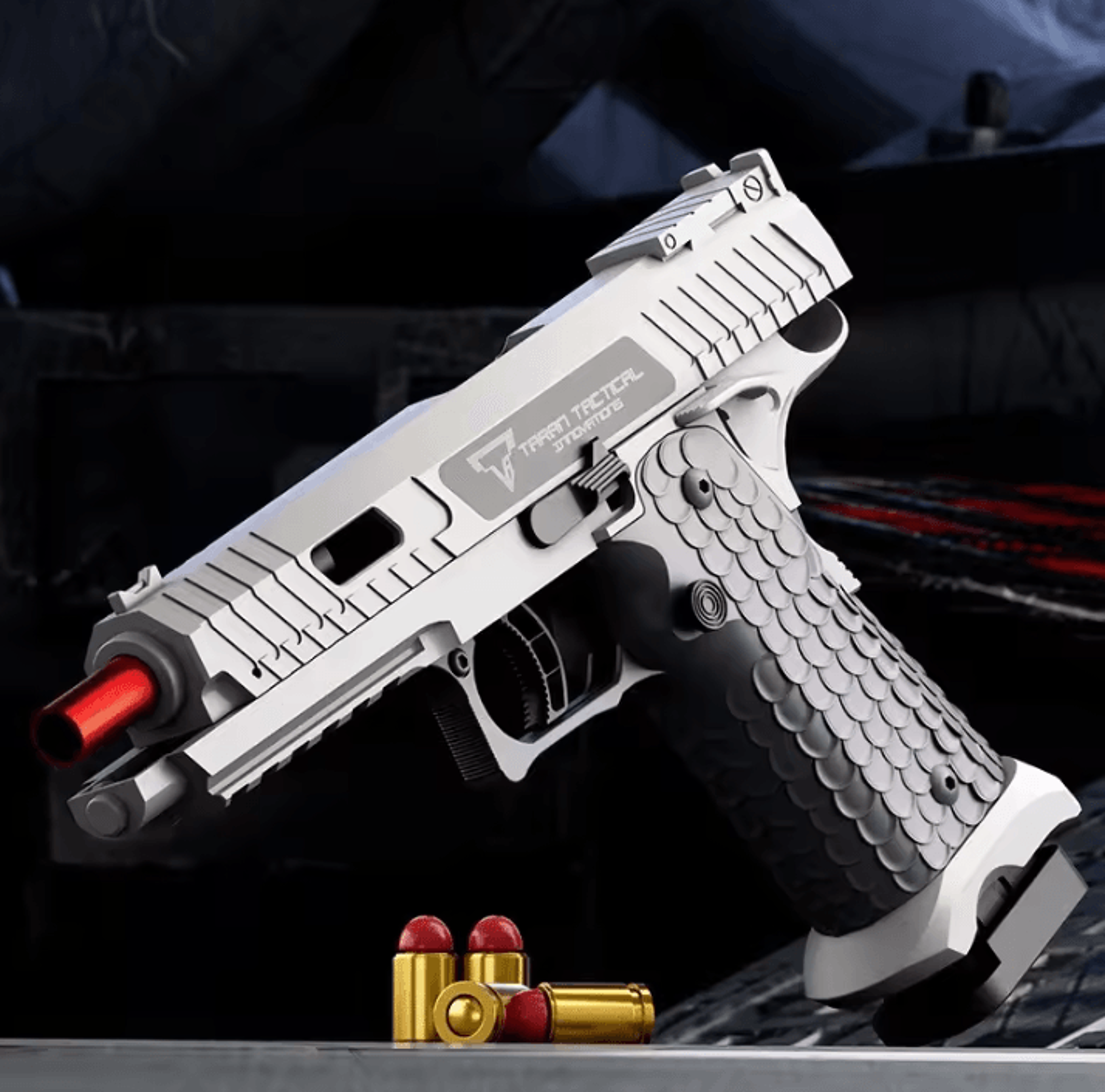 2011 style shell ejecting toy blaster for outdoor games
