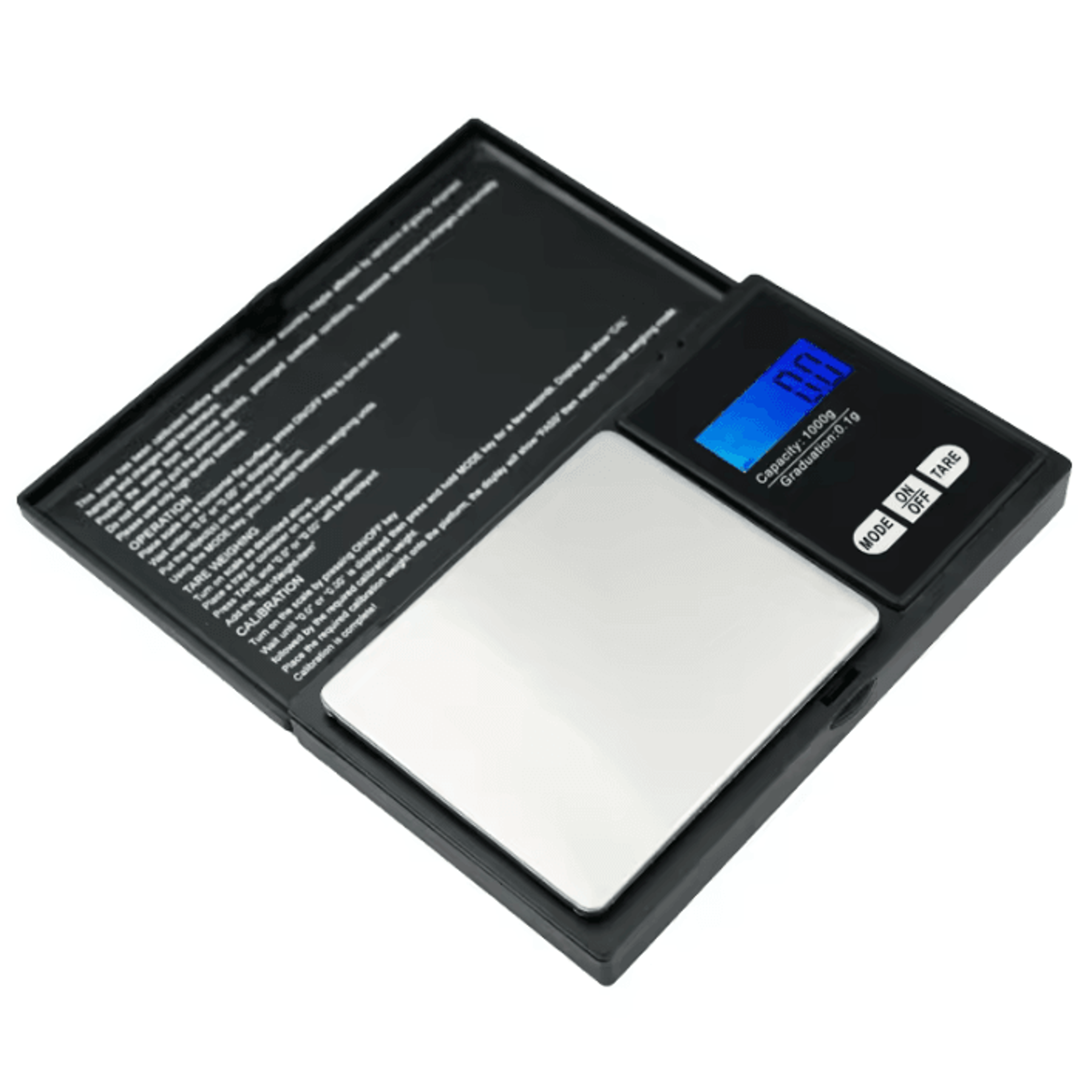 portable digital jewelry scale with precision gram measurement